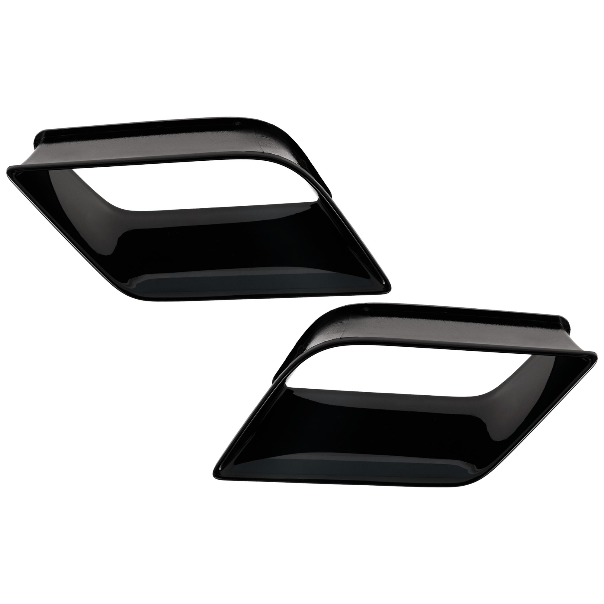 AM RS5-18-19 FRONT BUMPER COVER AIR DUCT RH AND LH SKU SET RA16240001 Partslink AU1038144 AU1039144 OEM 8W6807157T94-8W6807158T94