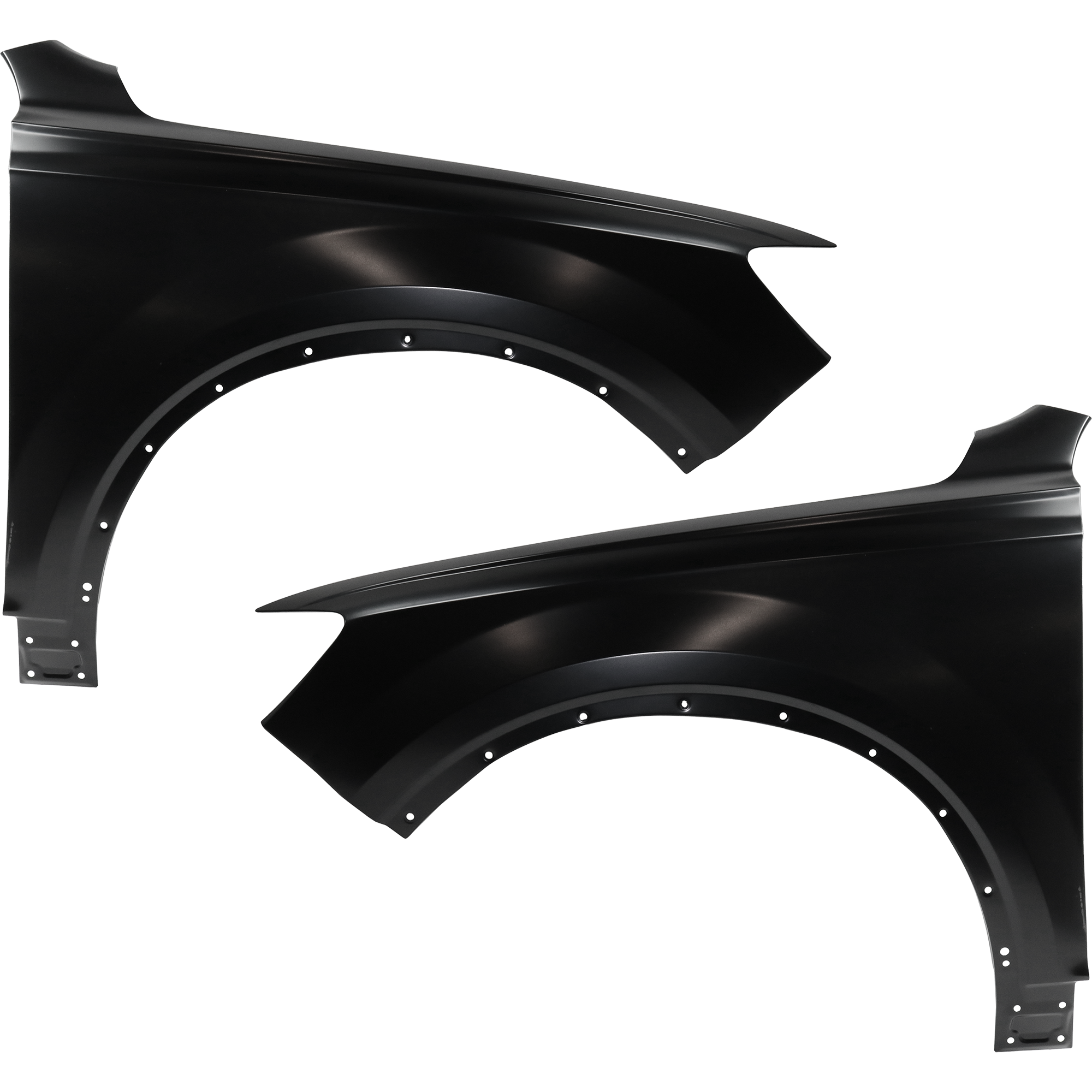 AM Q7-17-23 SQ7-20-23 FRONT FENDER RH AND LH Primed Aluminum CAPA SKU SET RA22010003Q Partslink AU1240139C AU1241139C OEM 4M0821105D 4M0821106D
