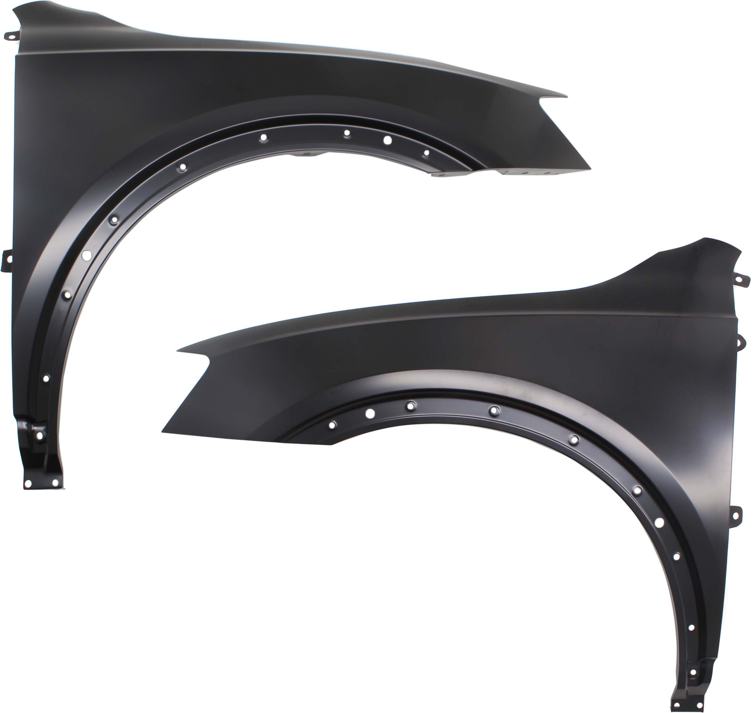 AM Q3-15-18 FRONT FENDER RH AND LH Primed SKU SET RA22010007 Partslink AU1240135 AU1241135 OEM 8U0821105-8U0821106