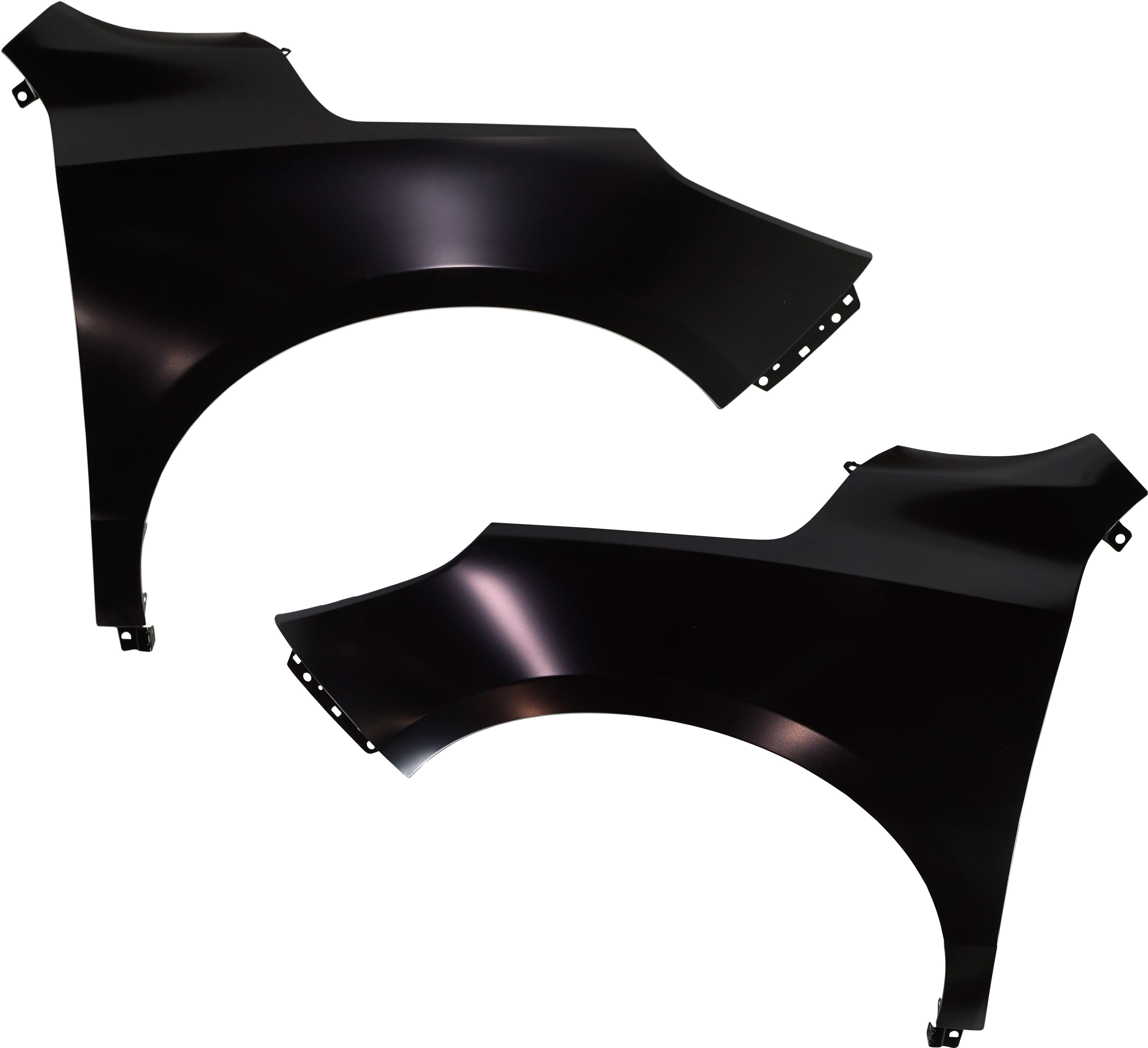 AM MDX 17-20 FRONT FENDER RH AND LH Primed Aluminum SKU SET RA22010011 Partslink AC1241127 AC1240127 OEM 60210TZ5A91ZZ 60260TZ5A91ZZ