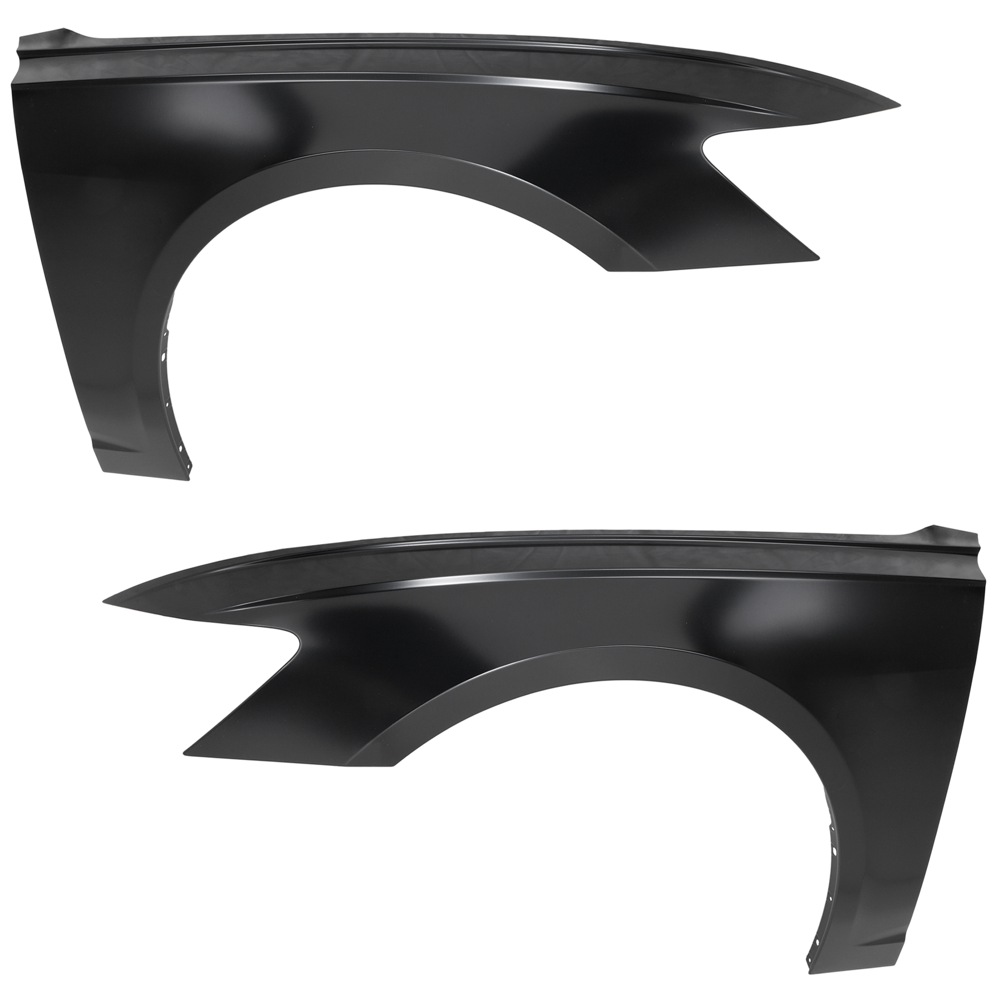 AM A6 QUATTRO 19-23 FRONT FENDER RH AND LH Primed Aluminum SKU SET RA22010019 Partslink AU1241143 AU1240143 OEM 4K0821106B 4K0821105B