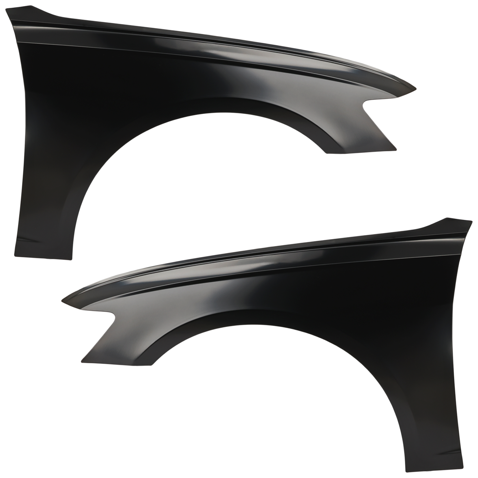AM A6 QUATTRO 19-23 S6-20-23 FRONT FENDER RH AND LH Primed Steel SKU SET RA22010025 Partslink AU1240144 AU1241144 OEM 4K0821105B PFM 4K0821106B PFM