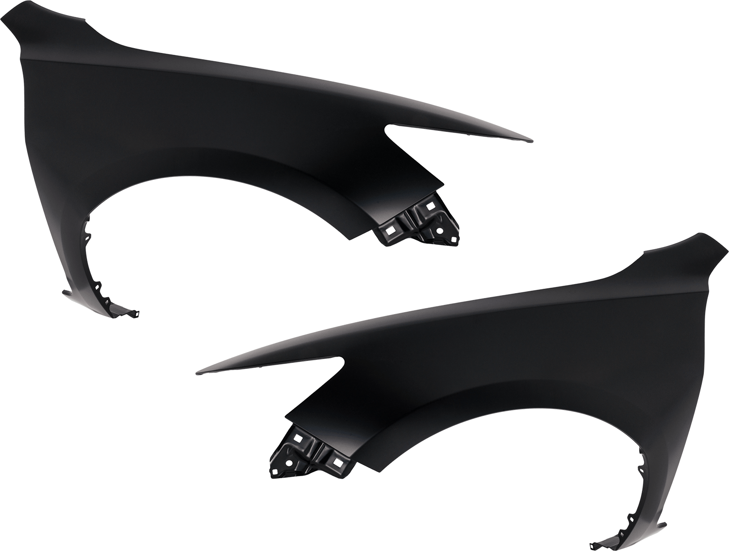 AM ILX 13-18 FRONT FENDER RH AND LH Primed Steel CAPA SKU SET RA22010041Q Partslink AC1240129C AC1241129C OEM 60210TX6A91ZZ 60260TX6A91ZZ