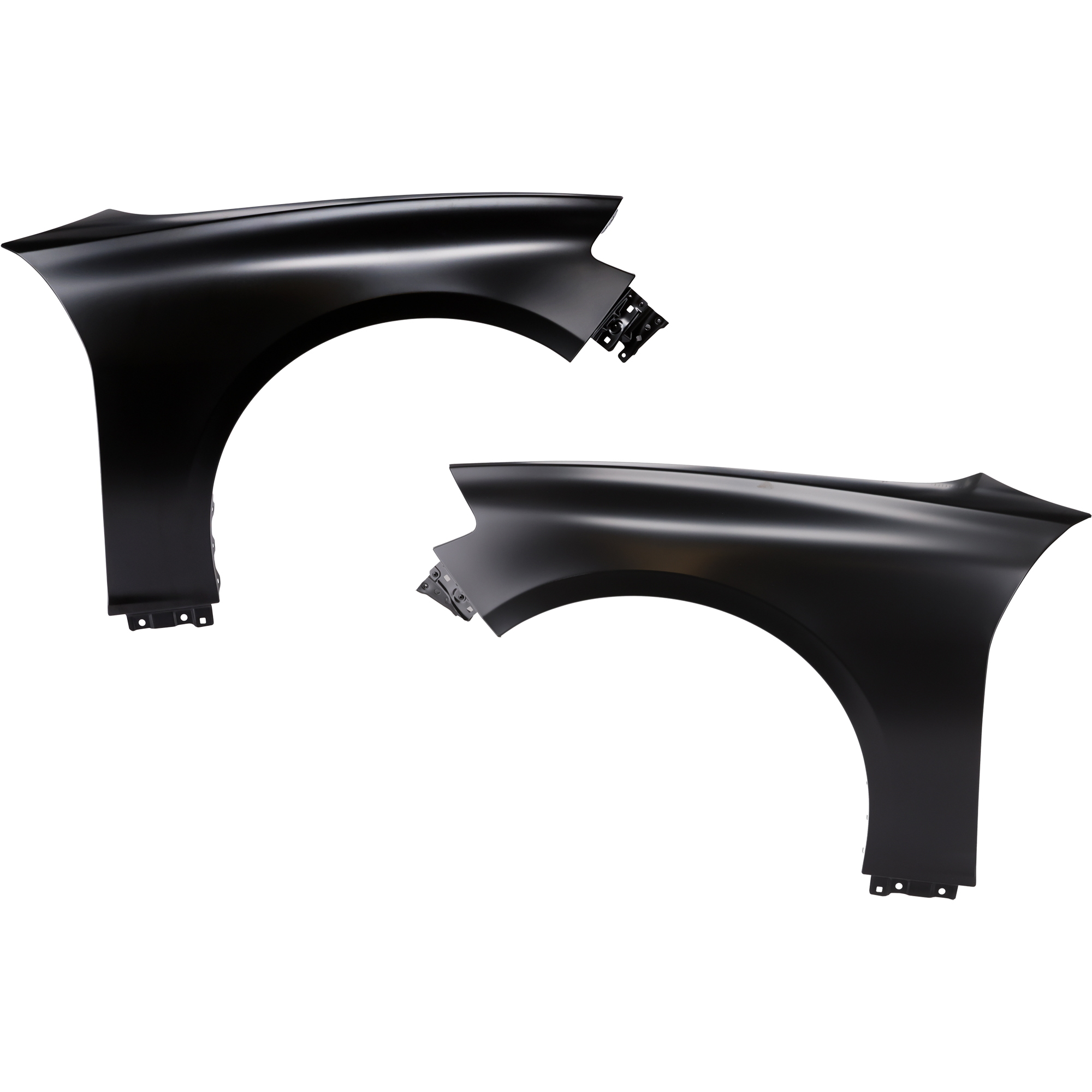 AM TLX 21-23 FRONT FENDER RH AND LH Black Aluminum SKU SET RA22010045 Partslink AC1240132 AC1241132 OEM 60210TGVA00ZZ 60260TGVA00ZZ