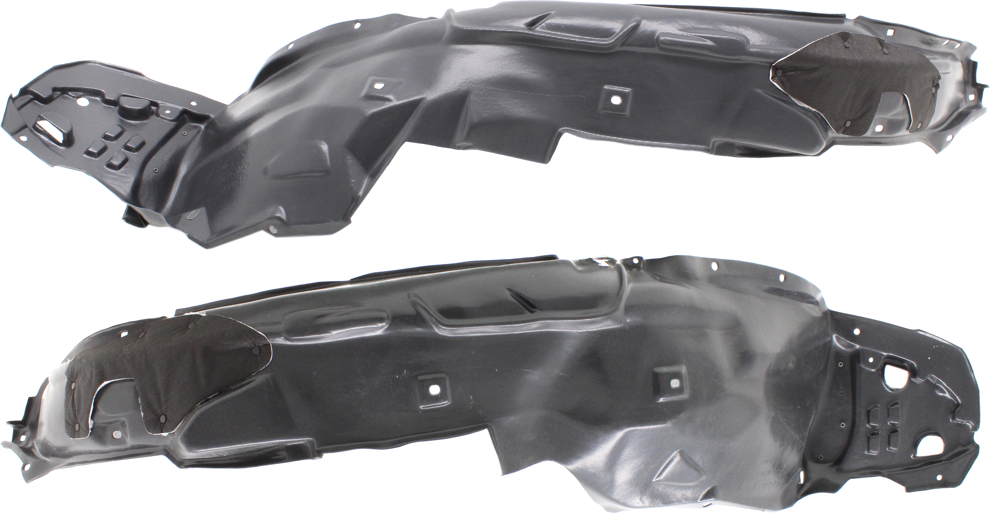 AM ILX 13-15 FRONT FENDER LINER RH AND LH w Insulation Foam SKU SET RA22210005 Partslink AC1249135 AC1248135 OEM 74101TX6A01 PFM 74151TX6A01 PF