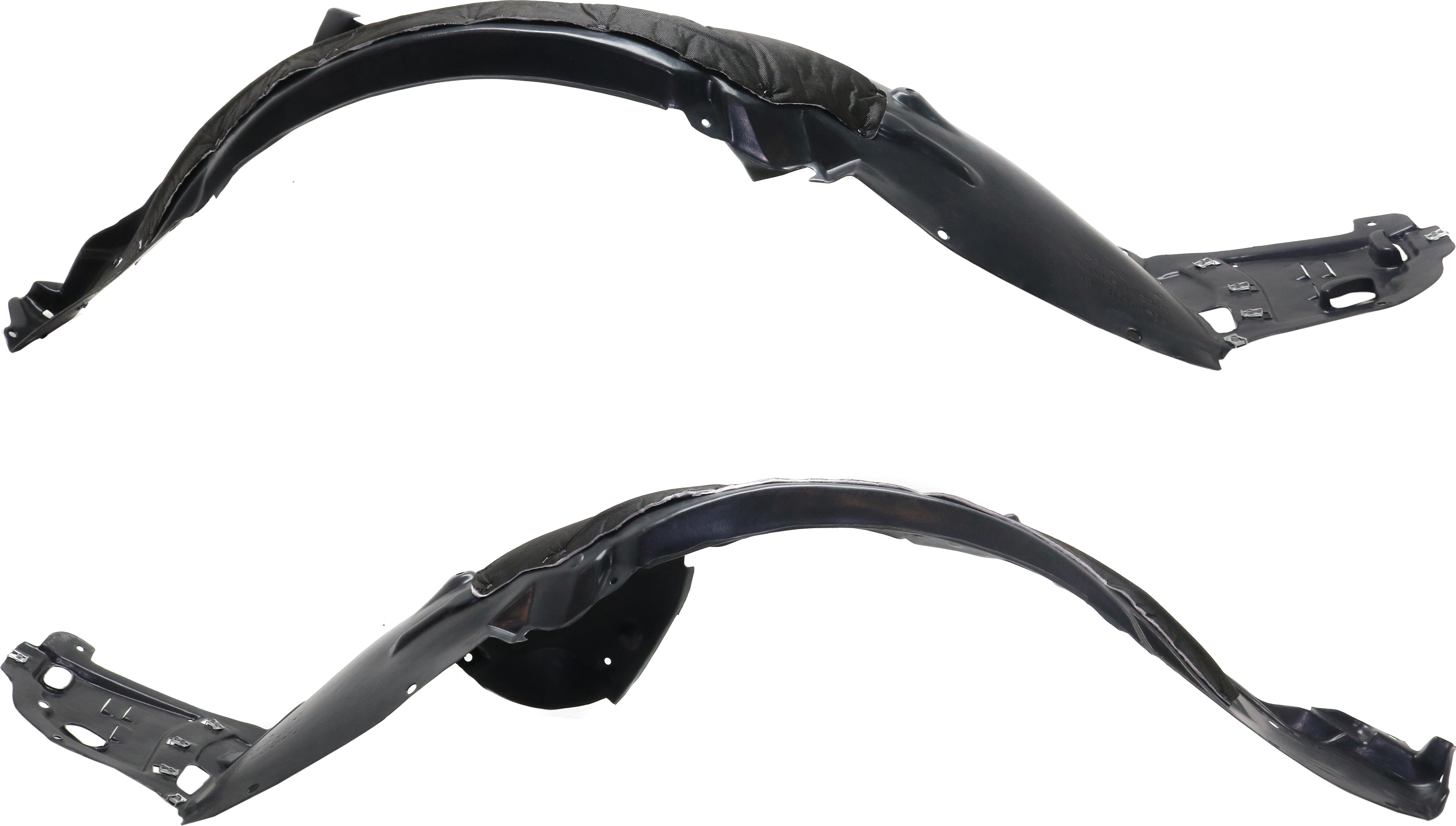 AM TLX 15-17 FRONT FENDER LINER RH AND LH Set of 2 SKU SET RA22210021 Partslink AC1249136 AC1248136 OEM 74100TZ3A00 PFM 74150TZ3A00 PF