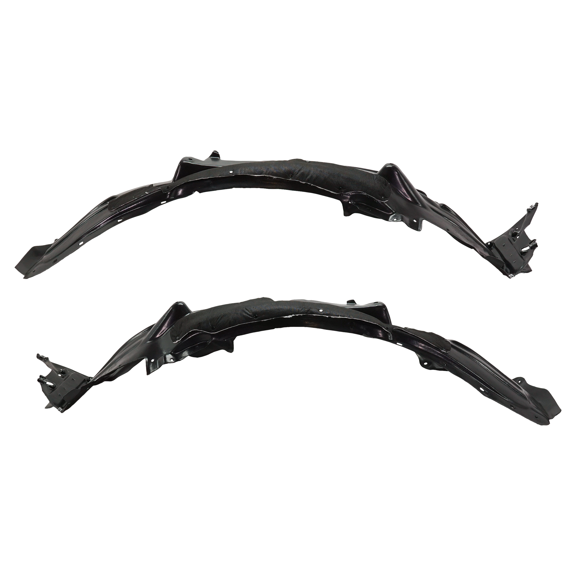 AM RDX 19-23 FRONT FENDER LINER RH AND LH Set of 2 CAPA SKU SET RA22210025Q Partslink AC1248140C AC1249140C OEM 74100TJBA01-74150TJBA01