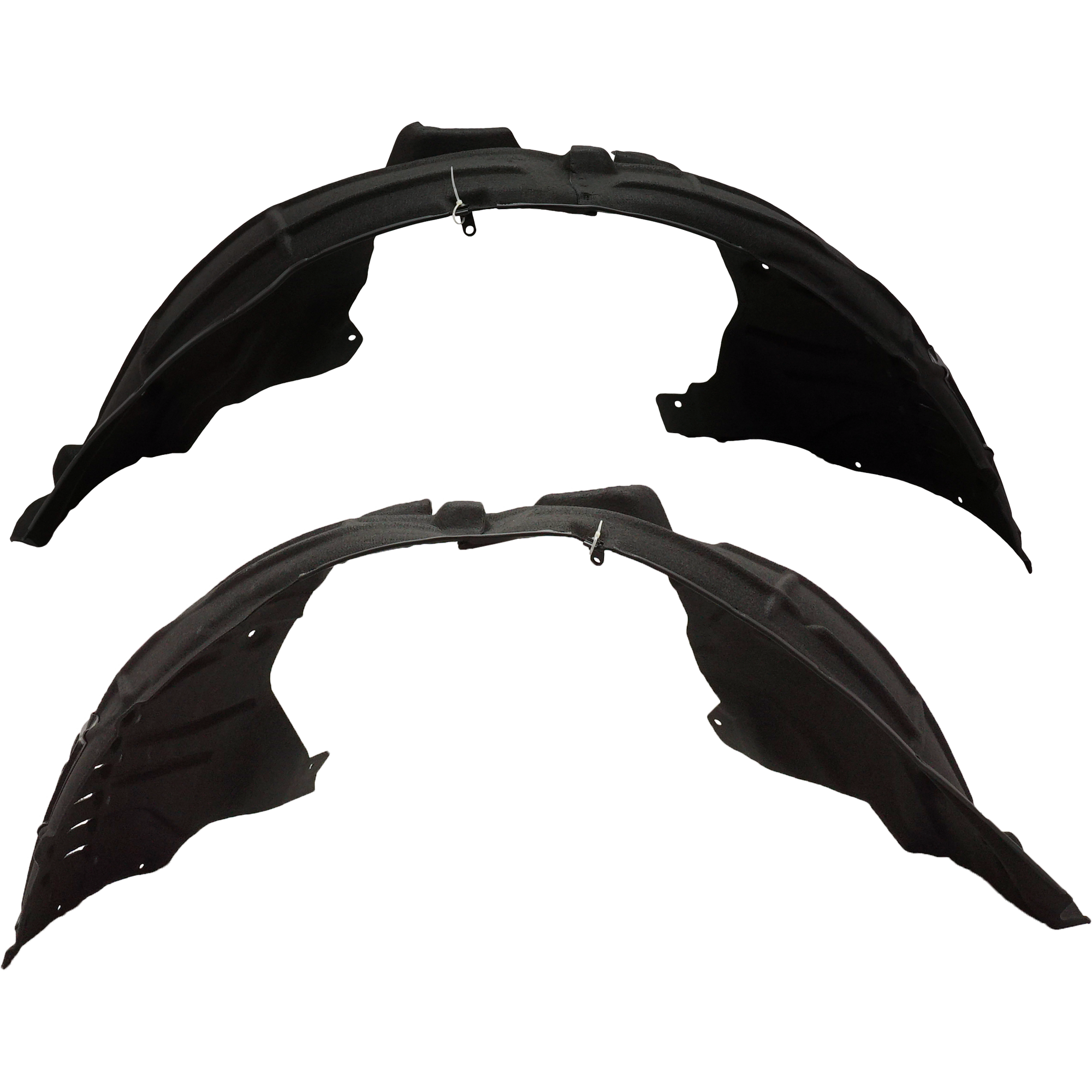 AM SQ5-18-20 FRONT FENDER LINER RH AND LH Rear Section Vacuum form SKU SET RA22210033 Partslink AU1248148 AU1249148 OEM 80A821171D 80A821172D