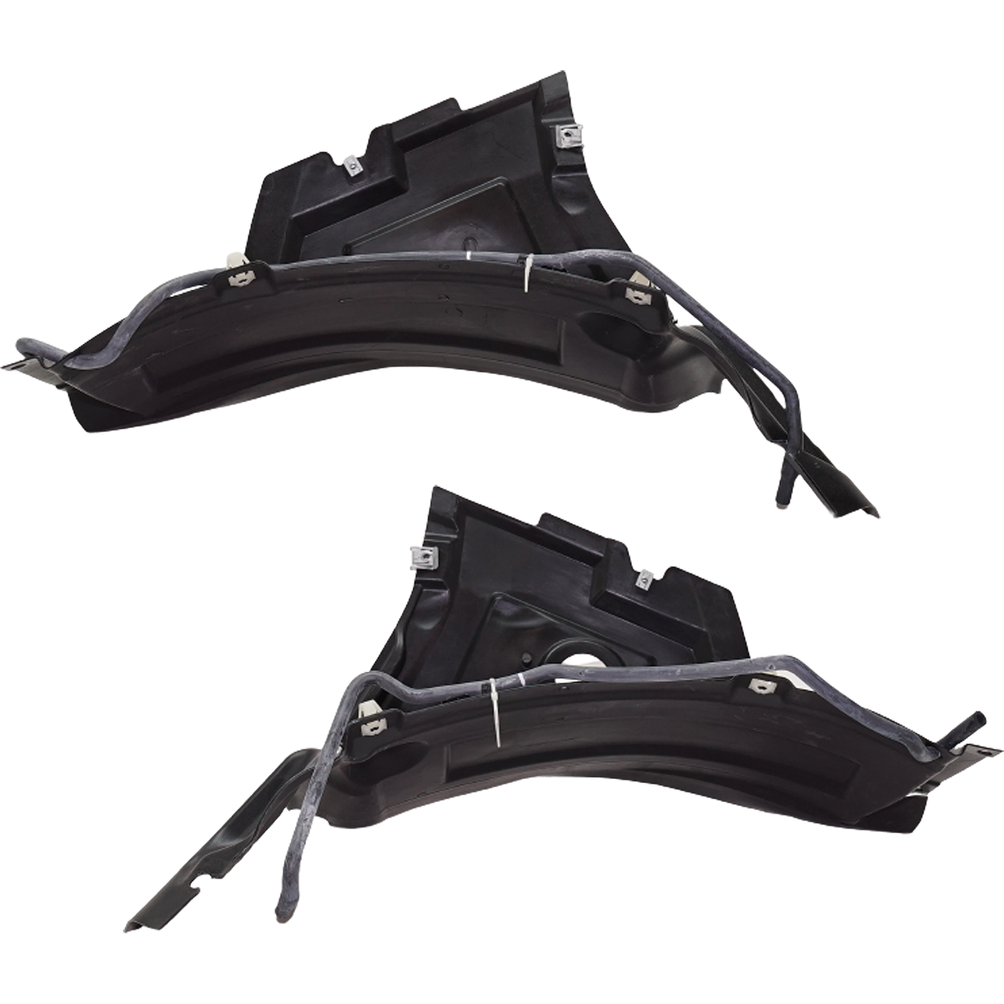 AM A6 S6-16-18 FRONT FENDER LINER RH AND LH Front Section Air Extension Spoiler SKU SET RA22210037 Partslink AU1251110 AU1250110 OEM 4G0853888J 4G0853887J