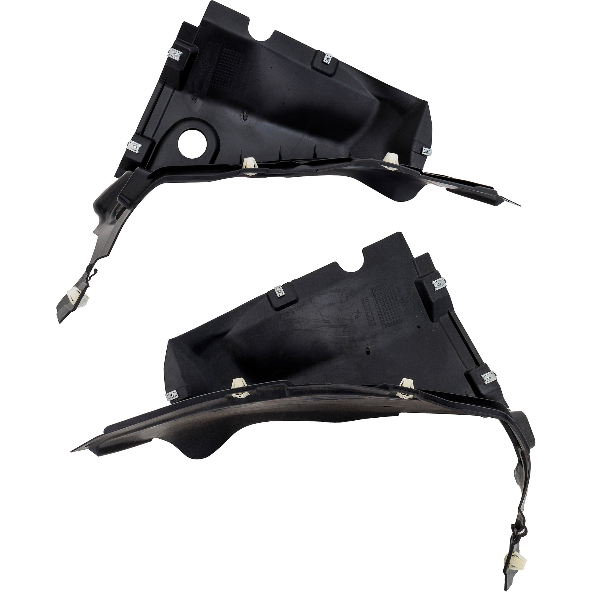 AM Q5-18-20 FENDER LINER RH AND LH Plastic SKU SET RA22210039 Partslink AU1250109 AU1251109 OEM 80A853887L 80A853888H
