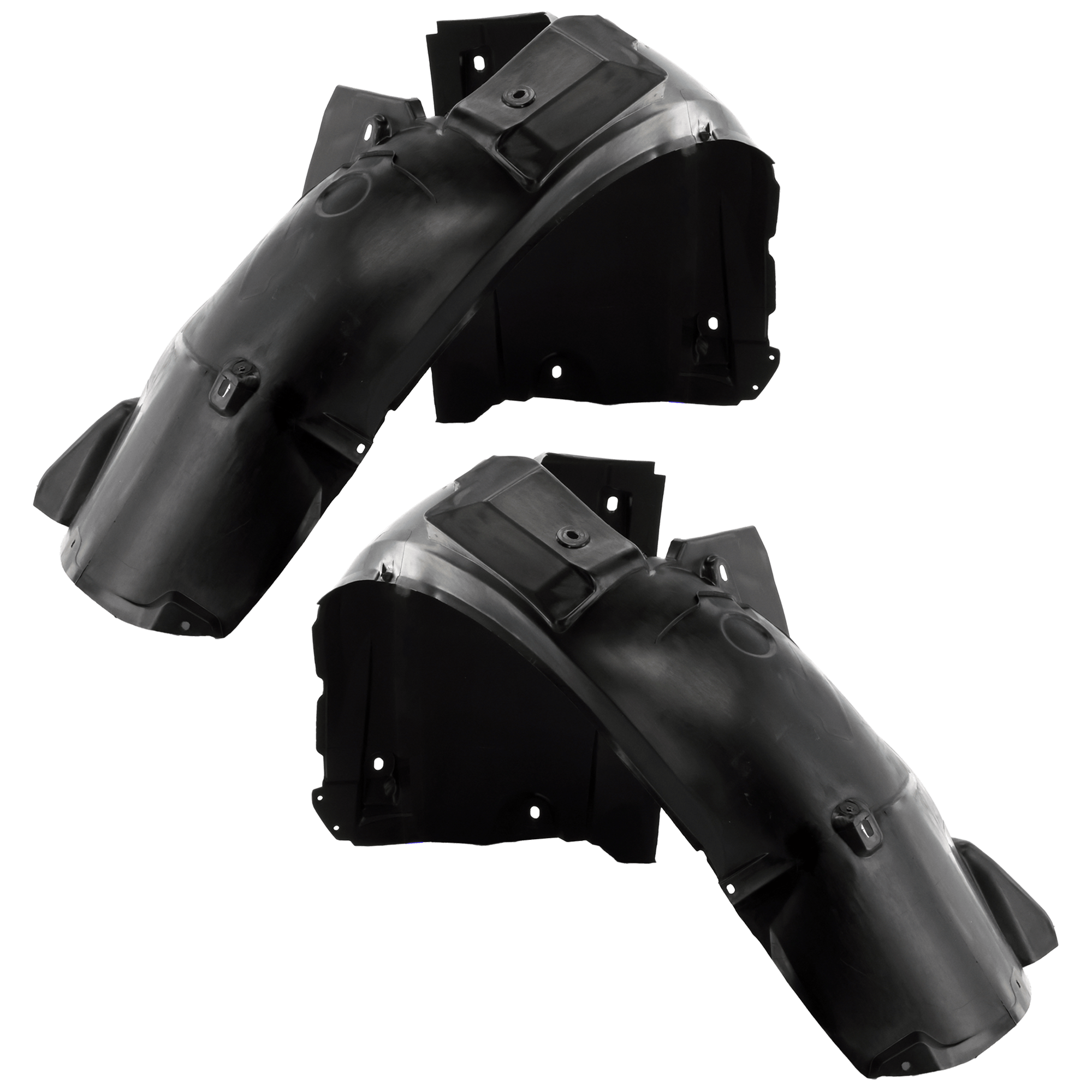 AM A4-13-16 FRONT FENDER LINER RH AND LH Polypropylene+Polyethylene Injection Form CAPA SKU SET RA22210057Q Partslink AU1248136C AU1249136C OEM 8K0821171P 8K0821172P