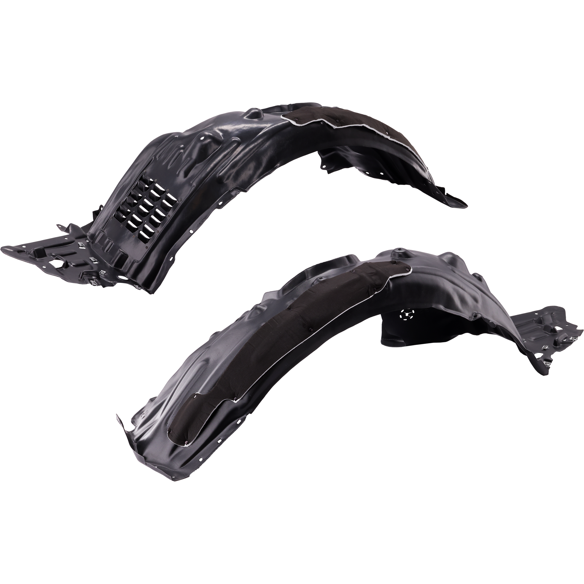 AM TLX 21-23 FRONT FENDER LINER RH AND LH Vacuum Form w Insulation Foam Base SH AWD Models w A Spec and Technology Package SKU SET RA22210071 Partslink AC1248142 AC1249142 OEM 74100TGVA12-74100TGVA11-74150T