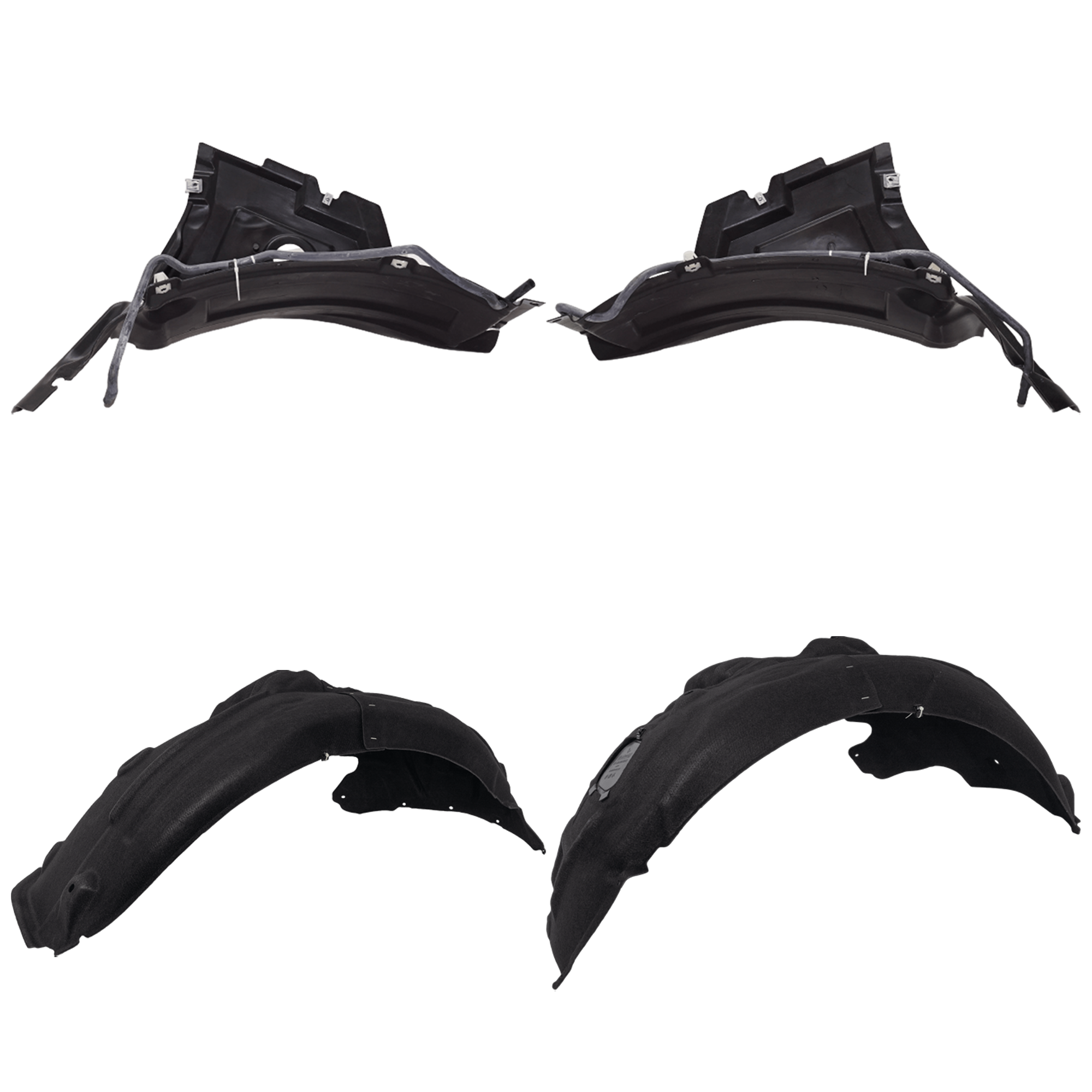 AM A6-16-17 S6-16-17 FRONT FENDER LINER RH AND LH Front and Rear Section SKU SET RA22210073-4B