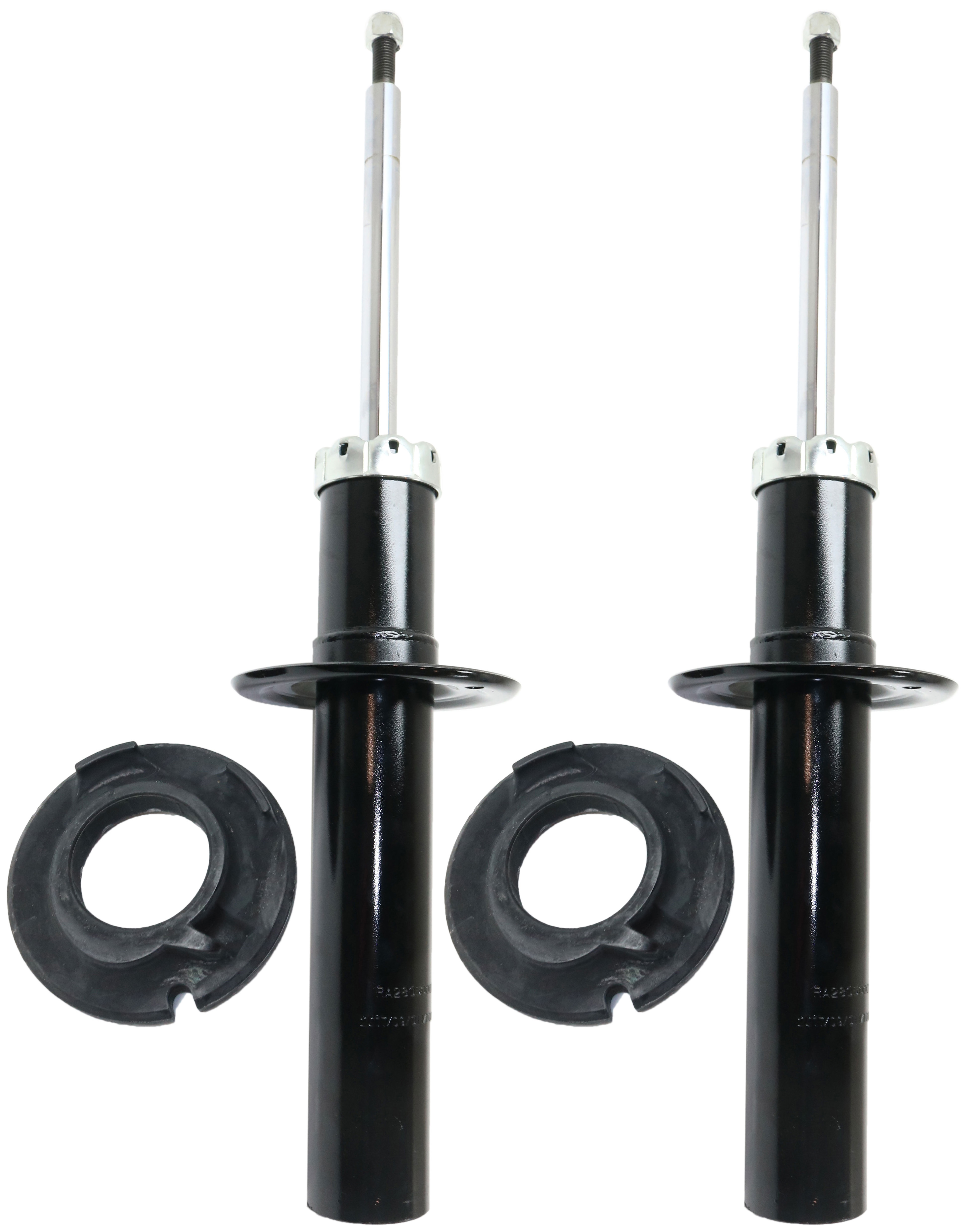 AM A5 QUATTRO S5-08-17 FRONT BARE STRUT RH AND LH Gas Charged Twin tube Exc. Magnetic Ride Control Set of 2 SKU SET RA28050001-2 OEM 8K0413031AM 8K0413031AP