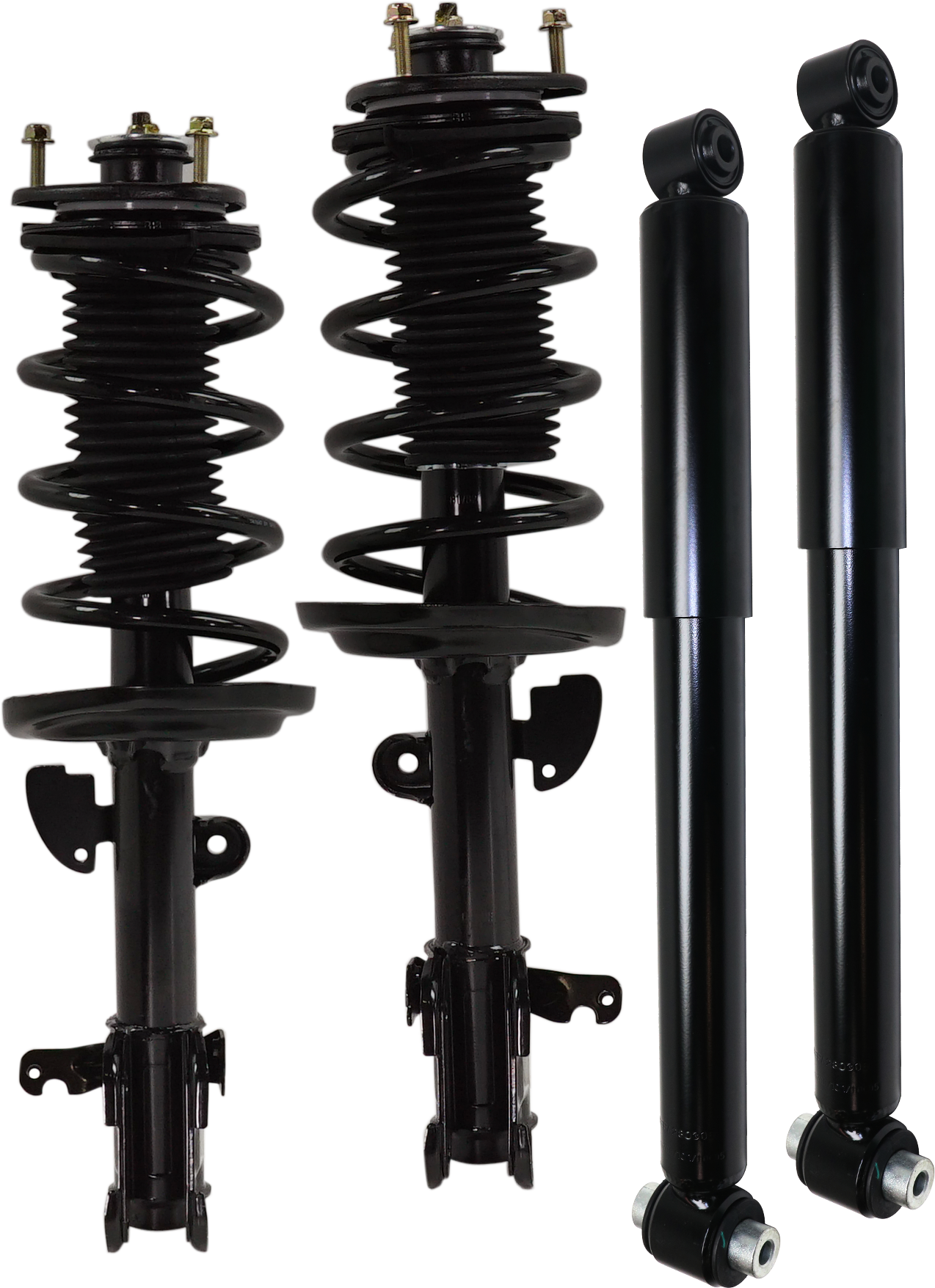 AM MDX 07-13 ZDX 10-13 FRONT AND REAR SHOCK AND FULLY LOADED STRUT RH AND LH Set of 4 SKU SET RA28050023-4 OEM 172433-11714 LS5599011R 270154