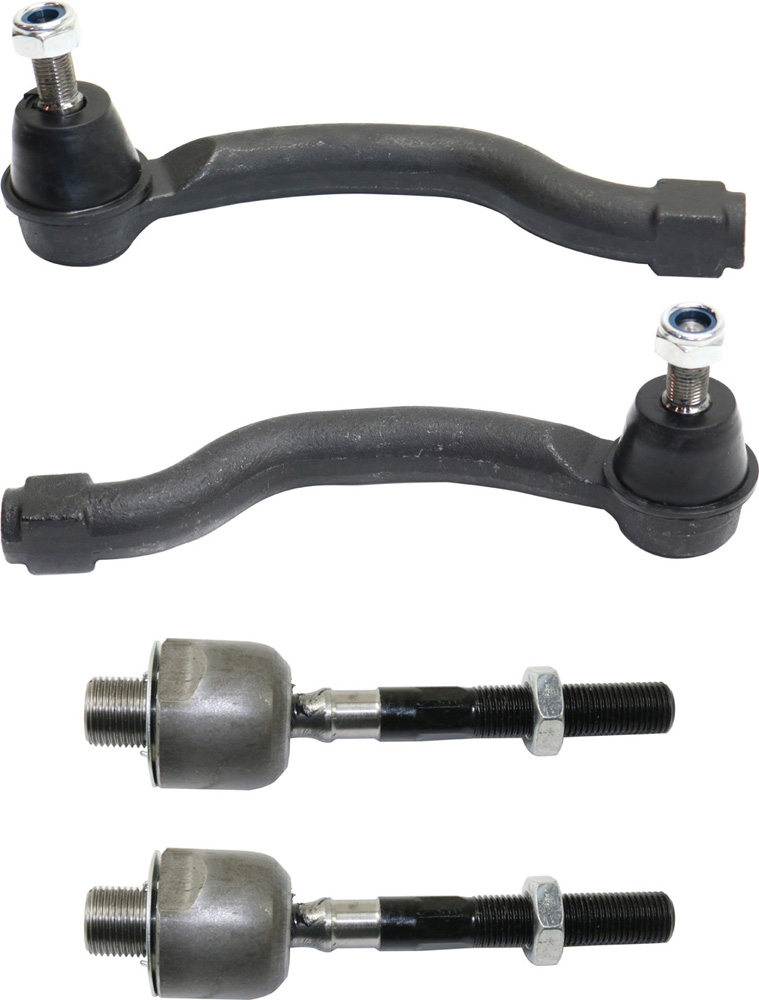 AM TSX 09-14 FRONT TIE ROD END RH AND LH Inner and Outer SKU SET RA28210002-4 Partslink HO4521101 HO4520101 OEM 53610TL1G01-53540TA0A01-53560T