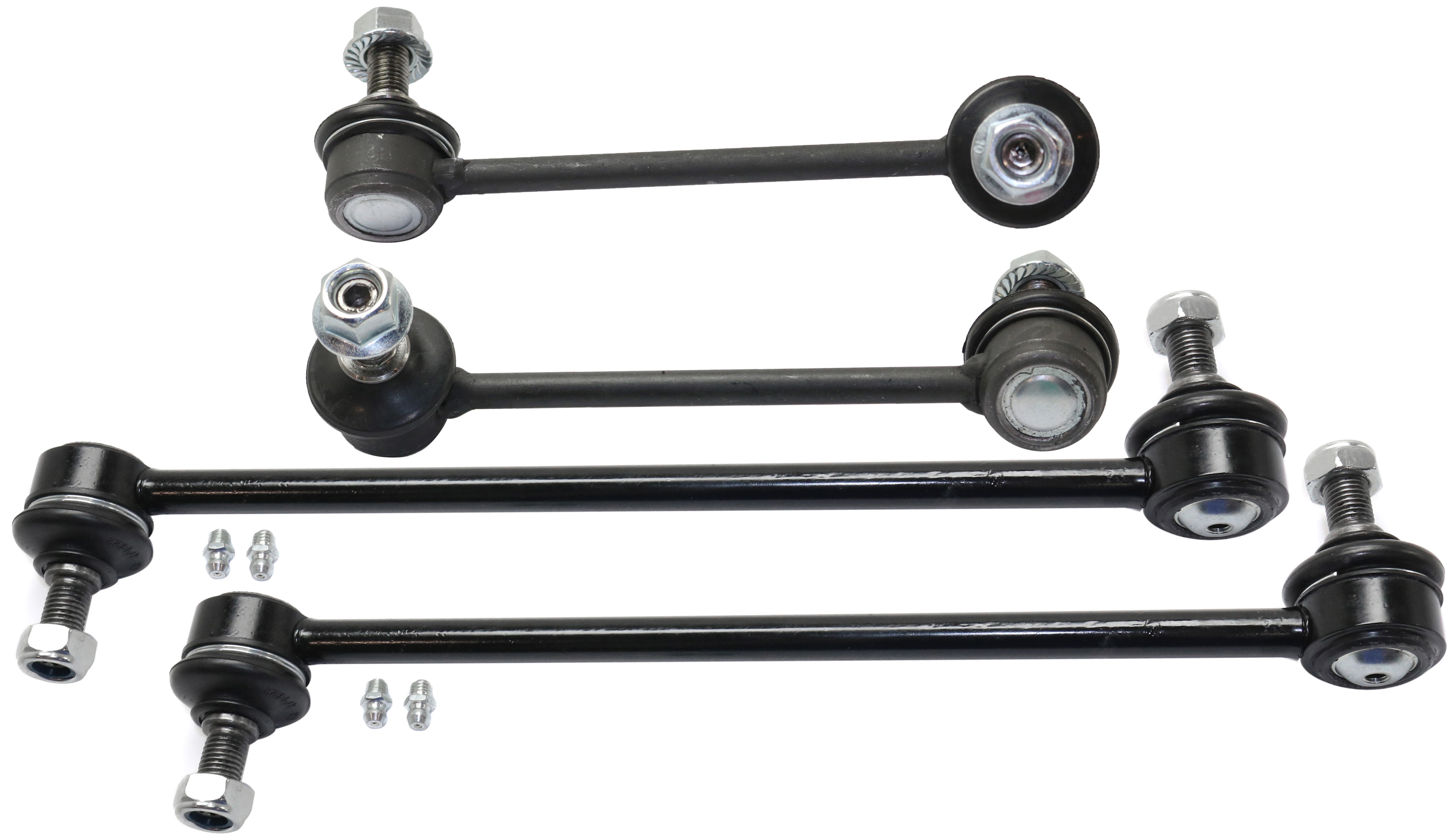 AM MDX 06-06 PILOT 06-08 FRONT AND REAR SWAY BAR LINK RH AND LH Set of 4 SKU SET RA28680001-4 OEM 51320S0XC01-52320S3V023-52325S