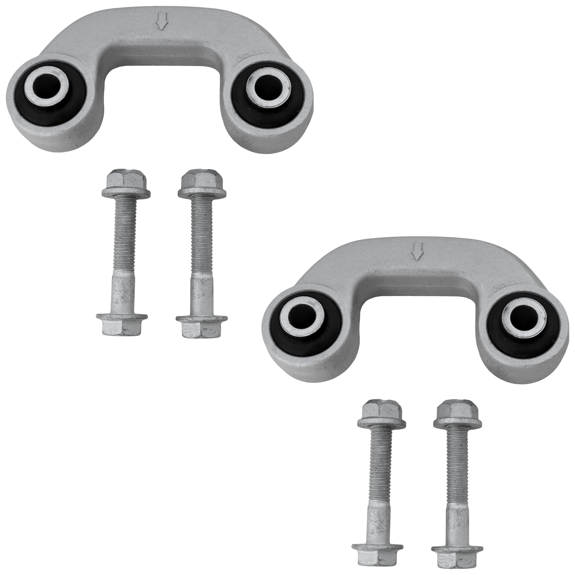 AM A8 QUATTRO 97-03 ALLROAD QUATTRO 01-05 FRONT SWAY BAR LINK RH AND LH SKU SET RA28680017-2 OEM 4D0411317K