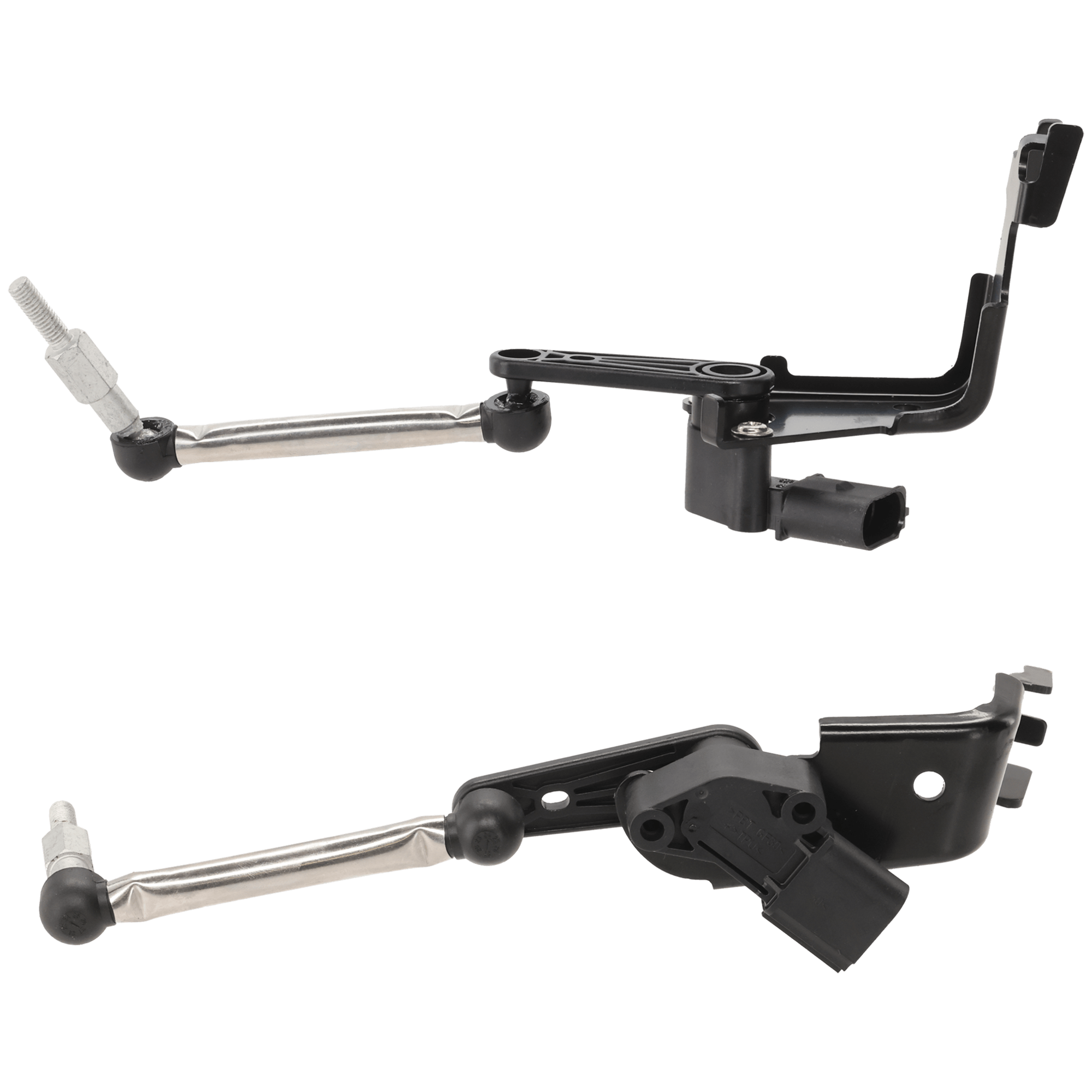 AM Q7-17-23 Q8-19-21 FRONT SUSPENSION RIDE HEIGHT SENSOR RH AND LH 3 Terminal Quantity Black Plastic SKU SET RA32840013 OEM 4M0941285D 4M0941286D