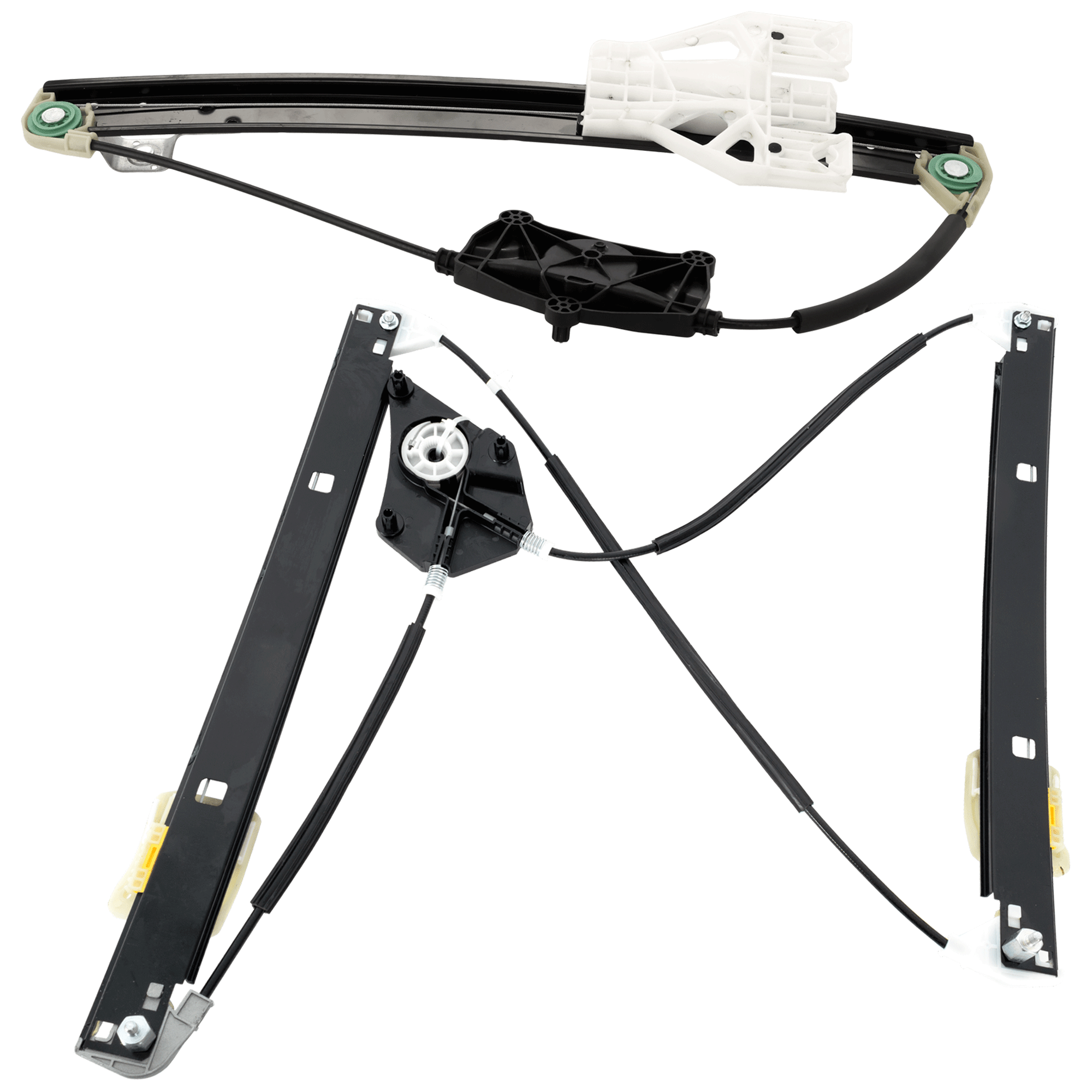 AM Q3-15-18 FRONT AND REAR WINDOW REGULATOR RH Power Without Motor SKU SET RA49170025 A OEM 8U0837462-8U0839461