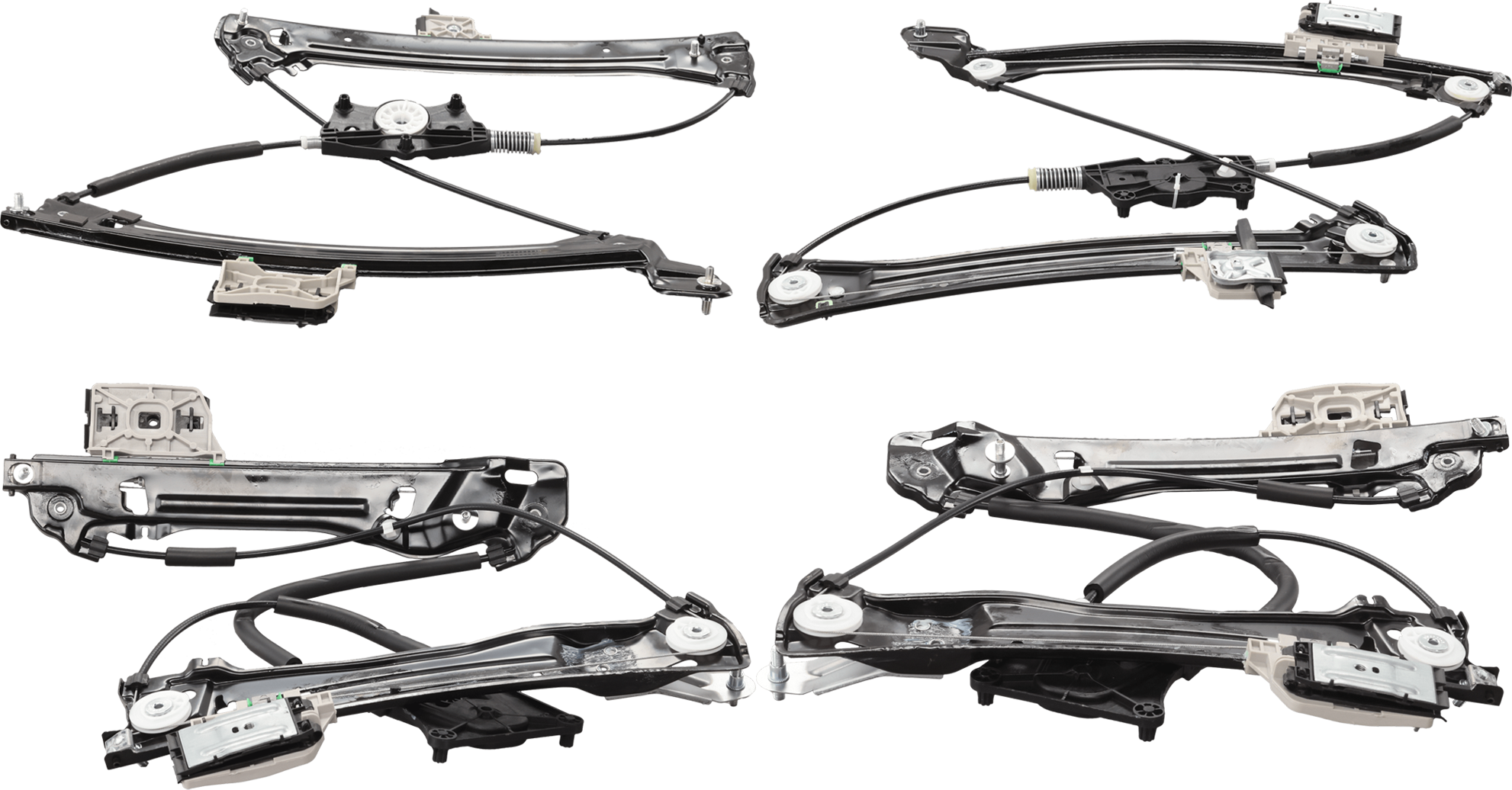 AM A5 SPORTBACK S5 SPORTBACK 18-21 FRONT AND REAR WINDOW REGULATOR RH AND LH Power Without Motor SKU SET RA49170029-4 OEM 8W8837461-8W8837462-8W8839461