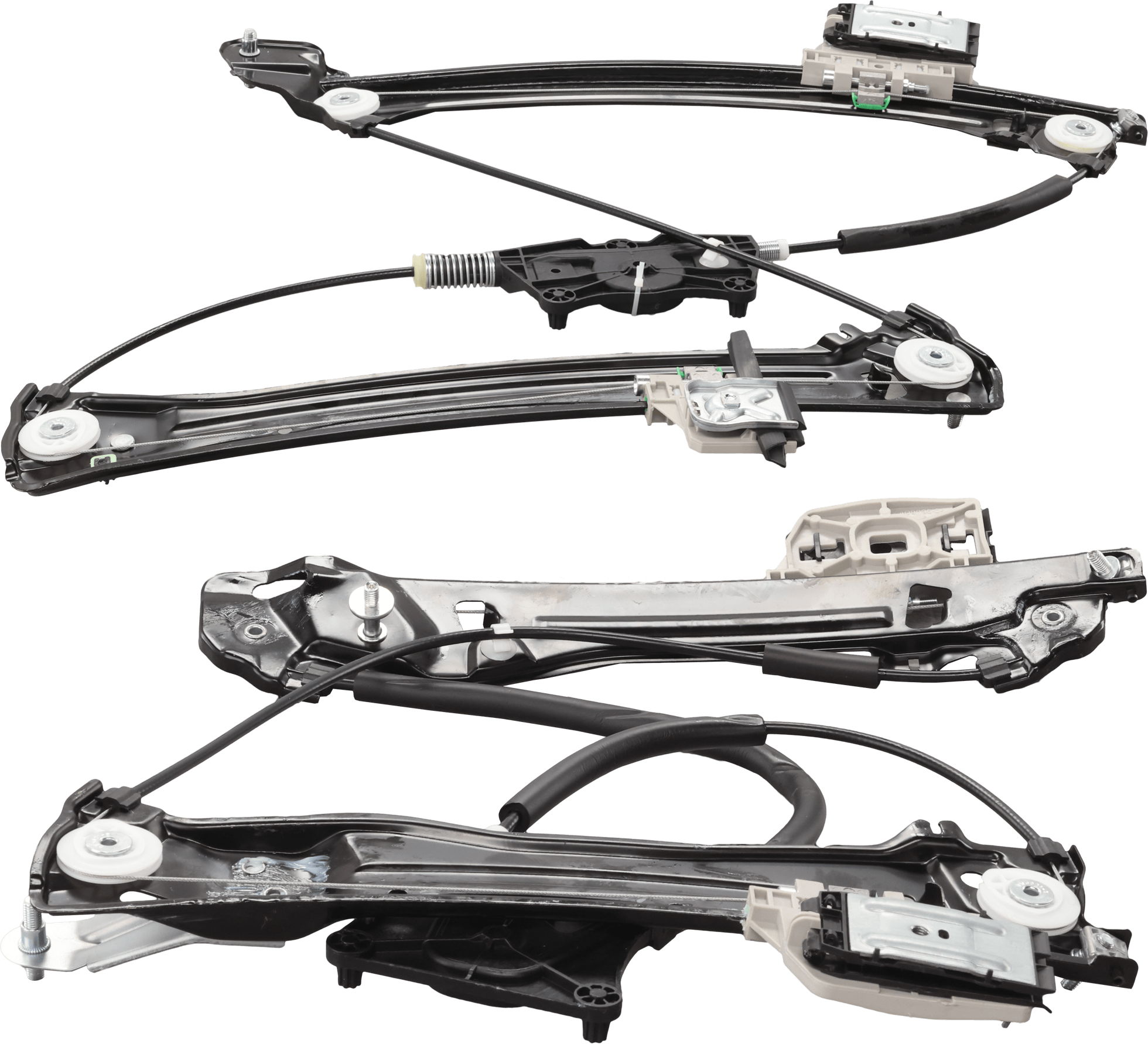AM A5 SPORTBACK S5 SPORTBACK 18-21 FRONT AND REAR WINDOW REGULATOR RH Power Without Motor SKU SET RA49170029 A OEM 8W8837462-8W8839462