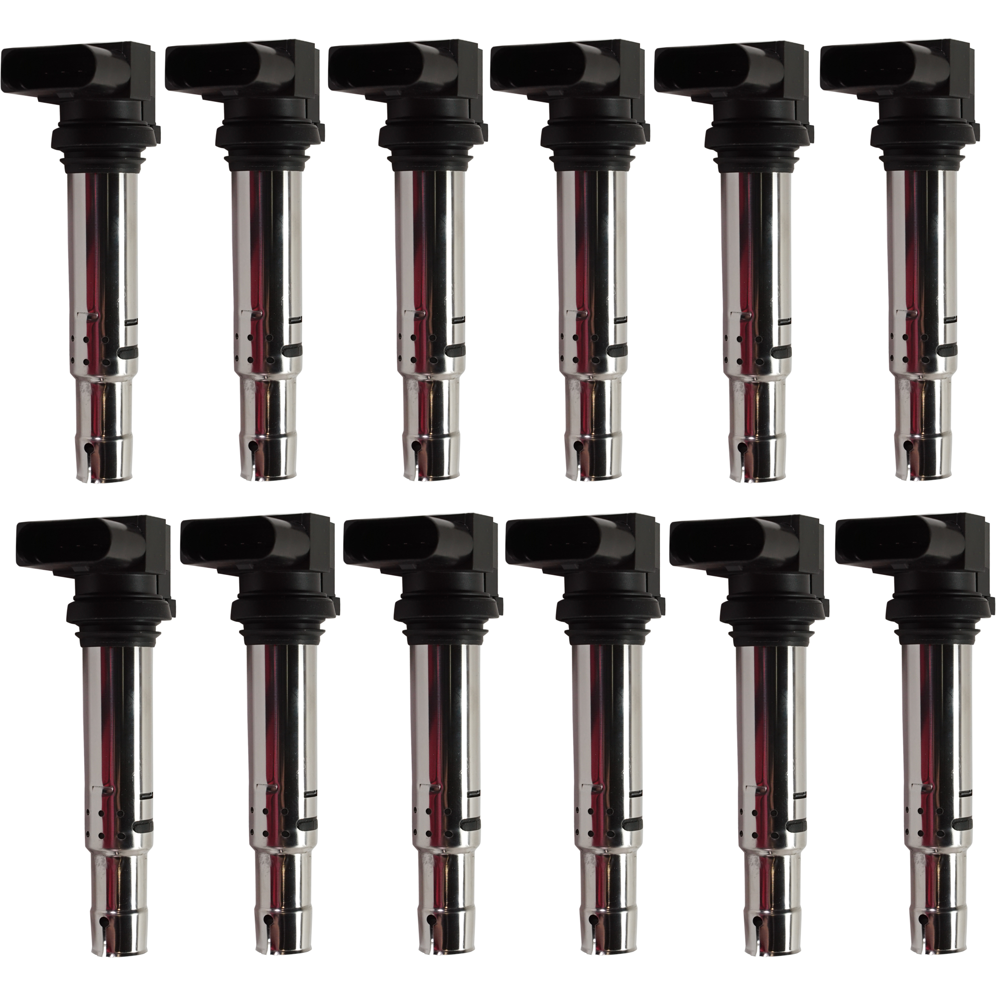 AM A8 QUATTRO 12-16 IGNITION COIL Set of 12 For 12 Cylinder 6.3L Eng. SKU SET RA50460004-12 OEM 07P905715