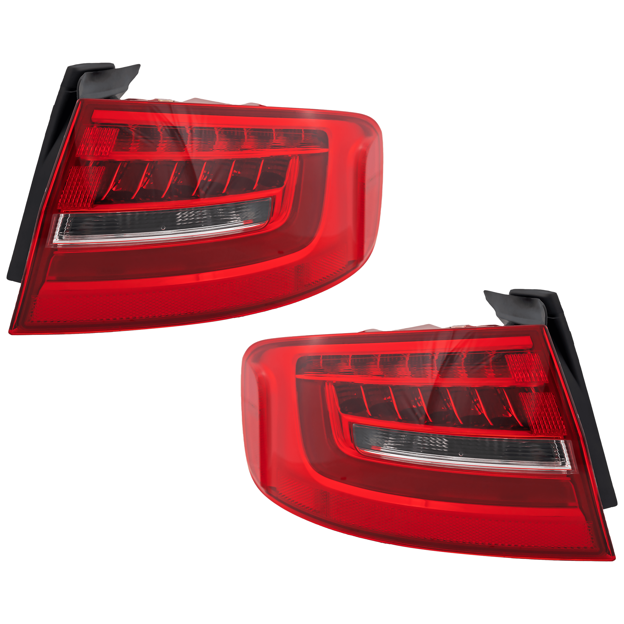 AM A4 A4 QUATTRO S4-13-16 TAIL LAMP RH AND LH Outer Assembly LED Sedan CAPA SKU SET RA73010007Q Partslink AU2805110C AU2804110C OEM 8K5945096AD 8K5945095AD
