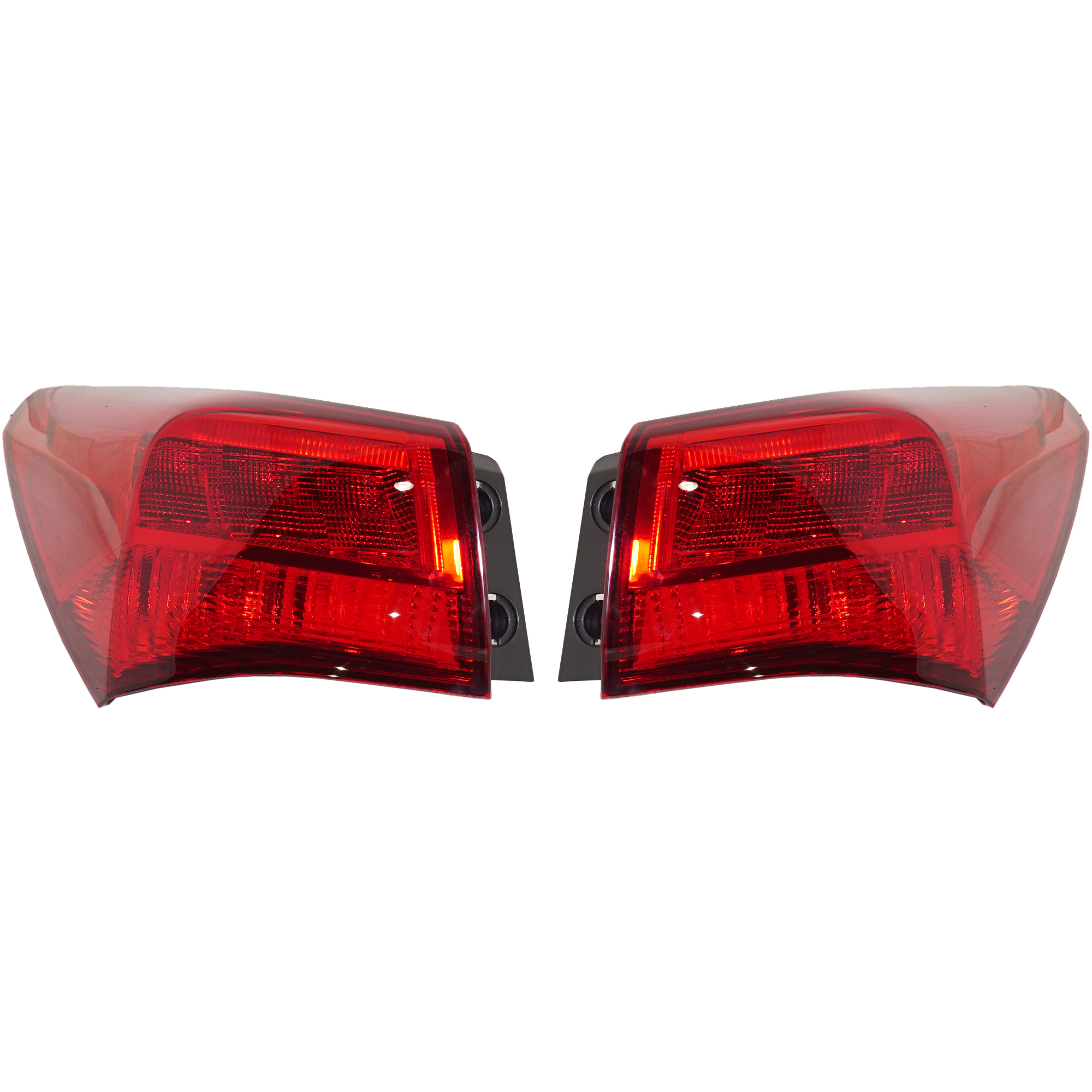 AM TLX 18-20 TAIL LAMP RH AND LH Outer Assembly Base Advance Elite Technology Model CAPA SKU SET RA73010025Q Partslink AC2805109C AC2804109C OEM 33500TZ3A51-33550TZ3A51