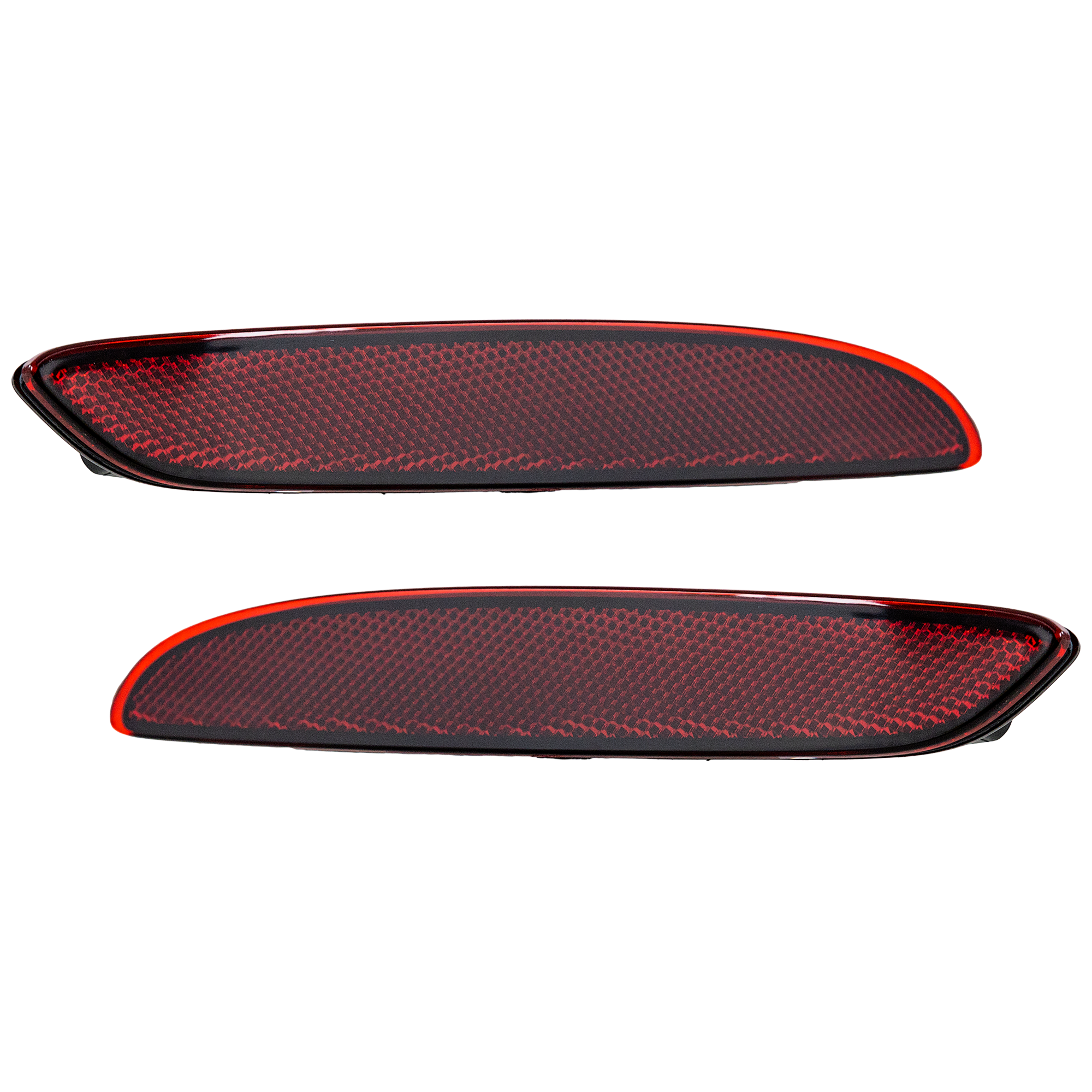 AM TLX 21-23 FRONT BUMPER REFLECTOR RH AND LH SKU SET RA73490007 Partslink AC1185107 AC1184107 OEM 33505TGVA01-33555TGVA01