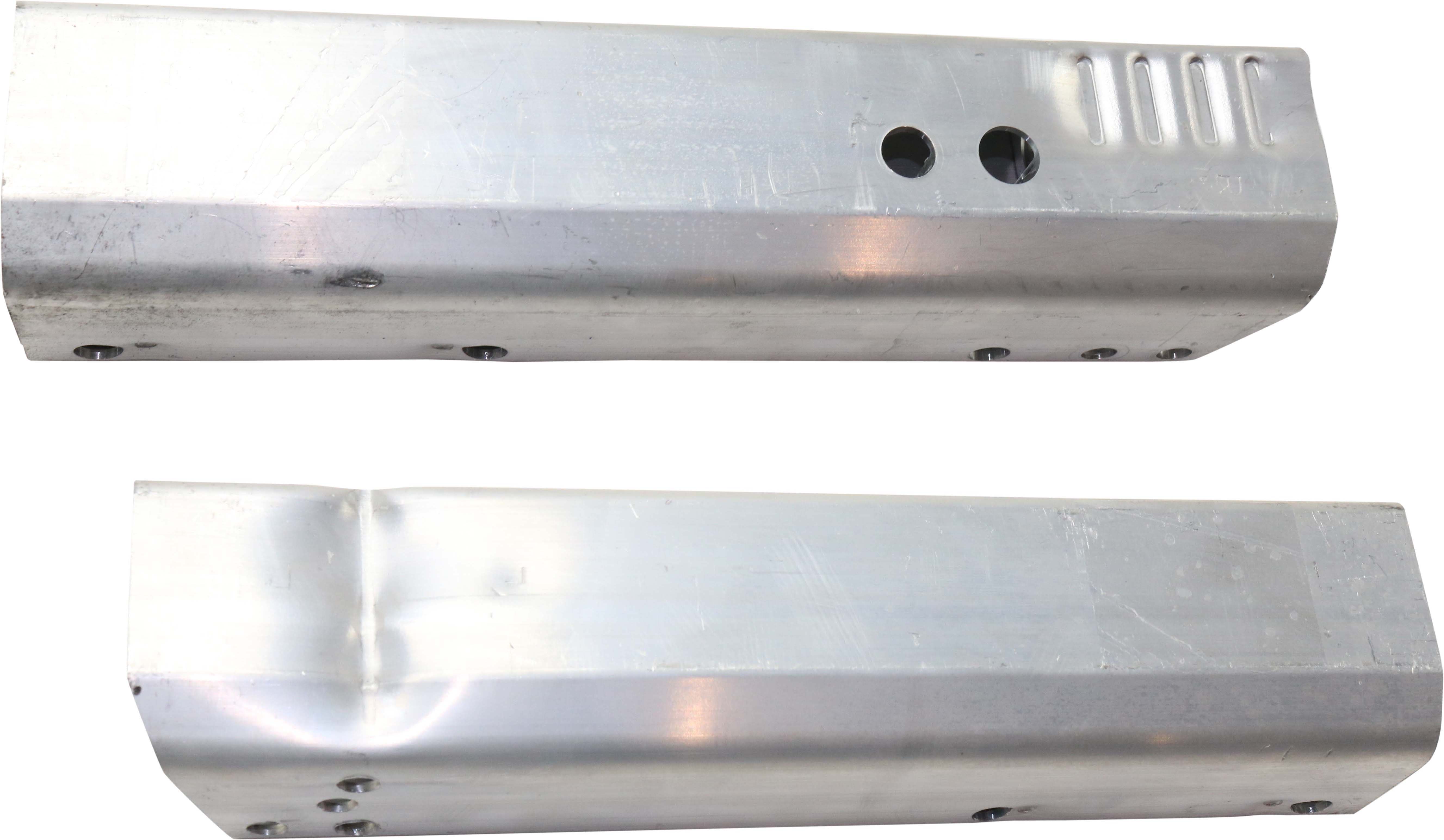 AM A4 S4-09-16 REAR BUMPER BRACKET RH AND LH Set of 2 Reinforcement Bar Sedan Wagon SKU SET RA76270001 Partslink AU1167101 AU1166101 OEM 8K0807332A 8K0807331B