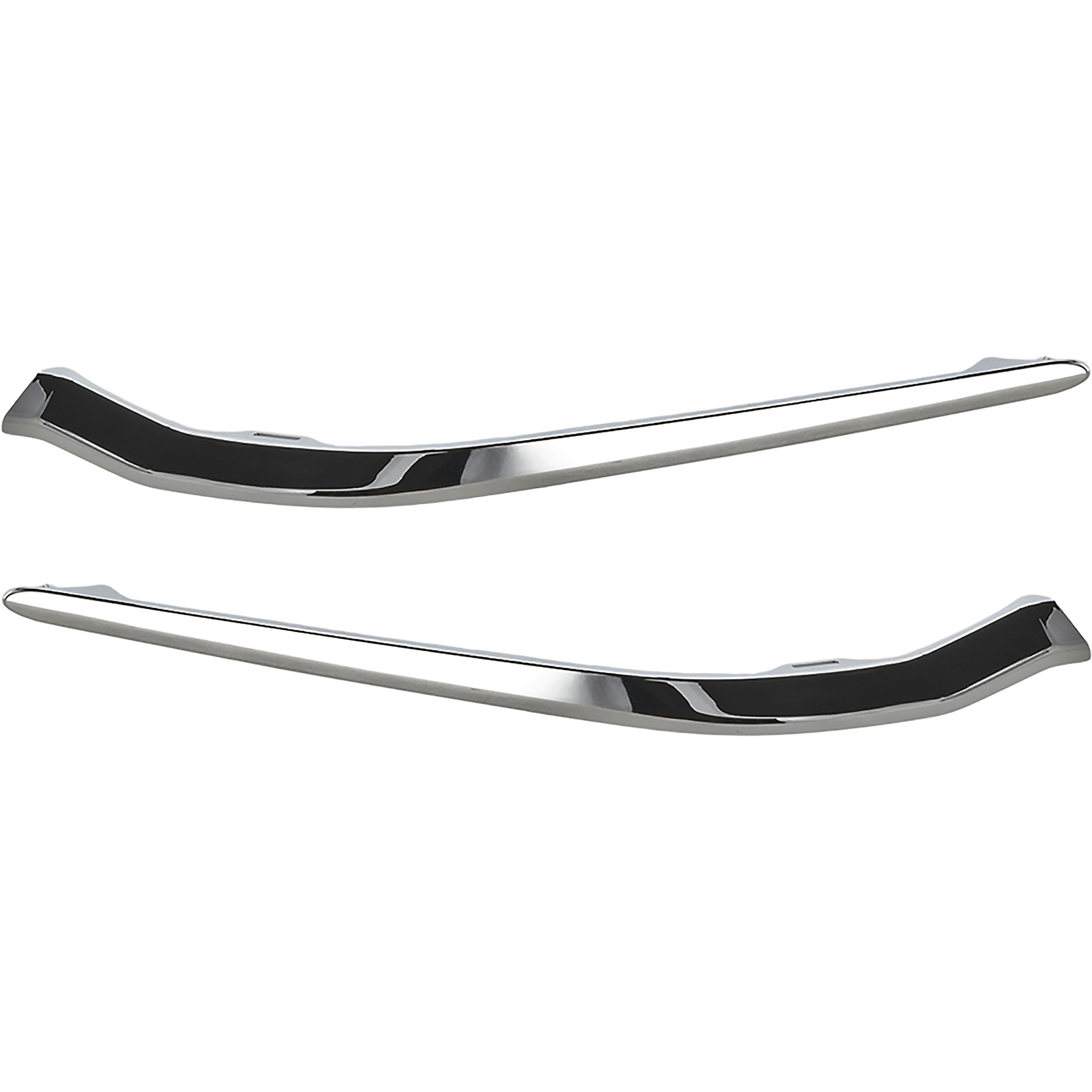 AM MDX 22-22 REAR BUMPER GARNISH RH AND LH Cover Chrome SKU SET RA76350007 Partslink AC1147103 AC1146103 OEM 71502TYAA00-71507TYAA00