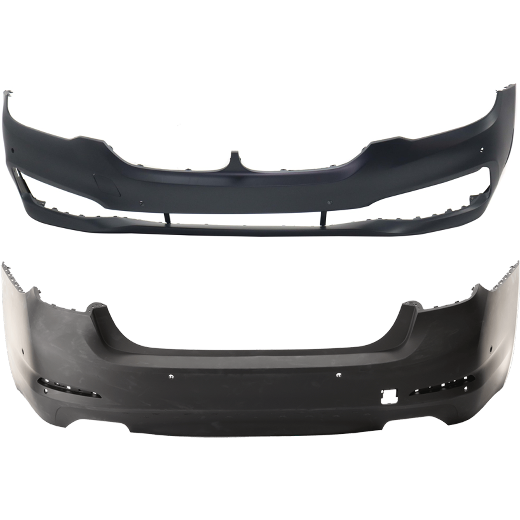 AM Bumper Cover SKU SET RB01030060PQ A Partslink BM1000468C BM1100383C OEM 51117427444-51127475600