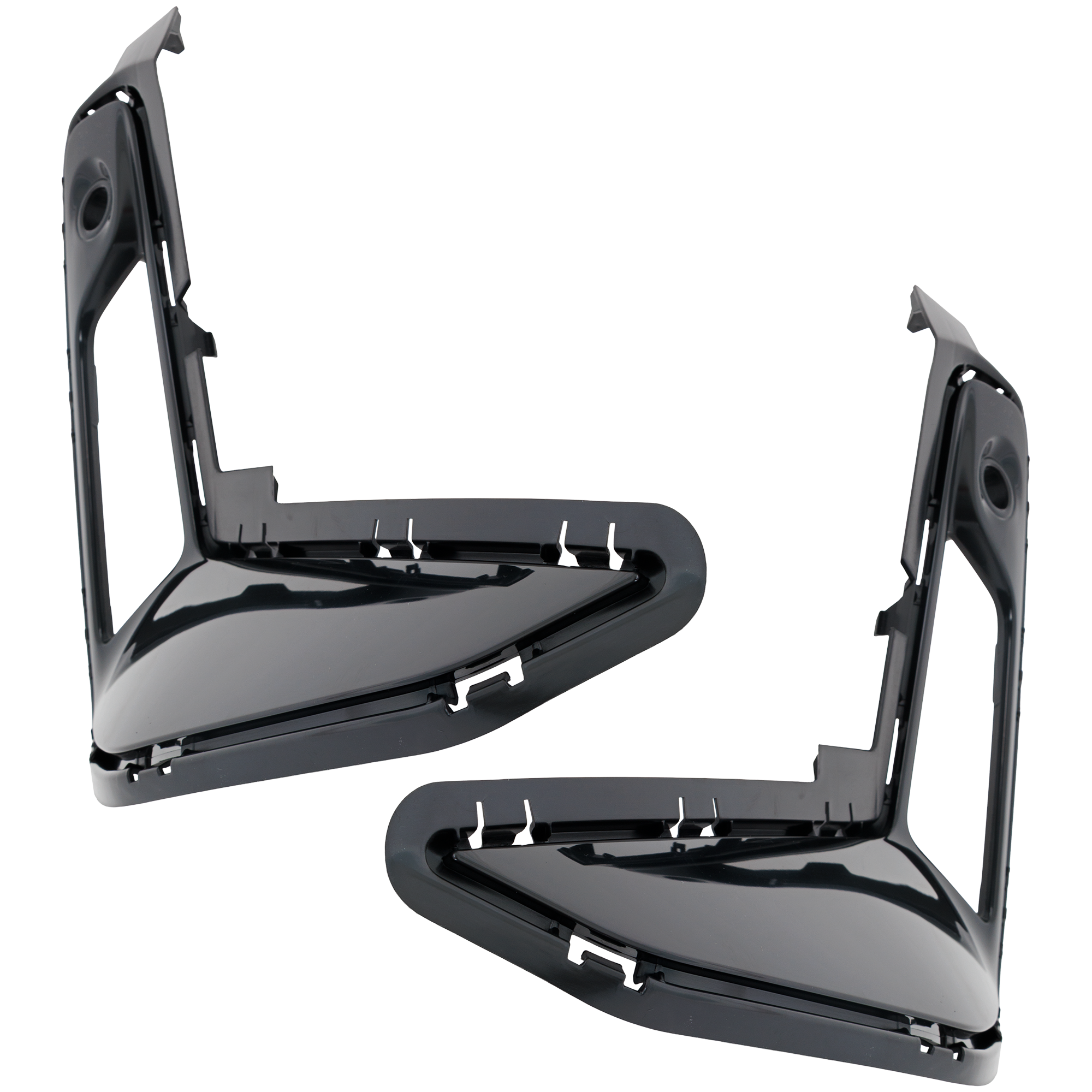 AM 3 SERIES 23-25 FRONT BUMPER COVER RH AND LH Gloss Black w M Sport Package G20 Body SKU SET RB01030163 Partslink BM1038251 BM1039251 OEM 51118085467-51118085468