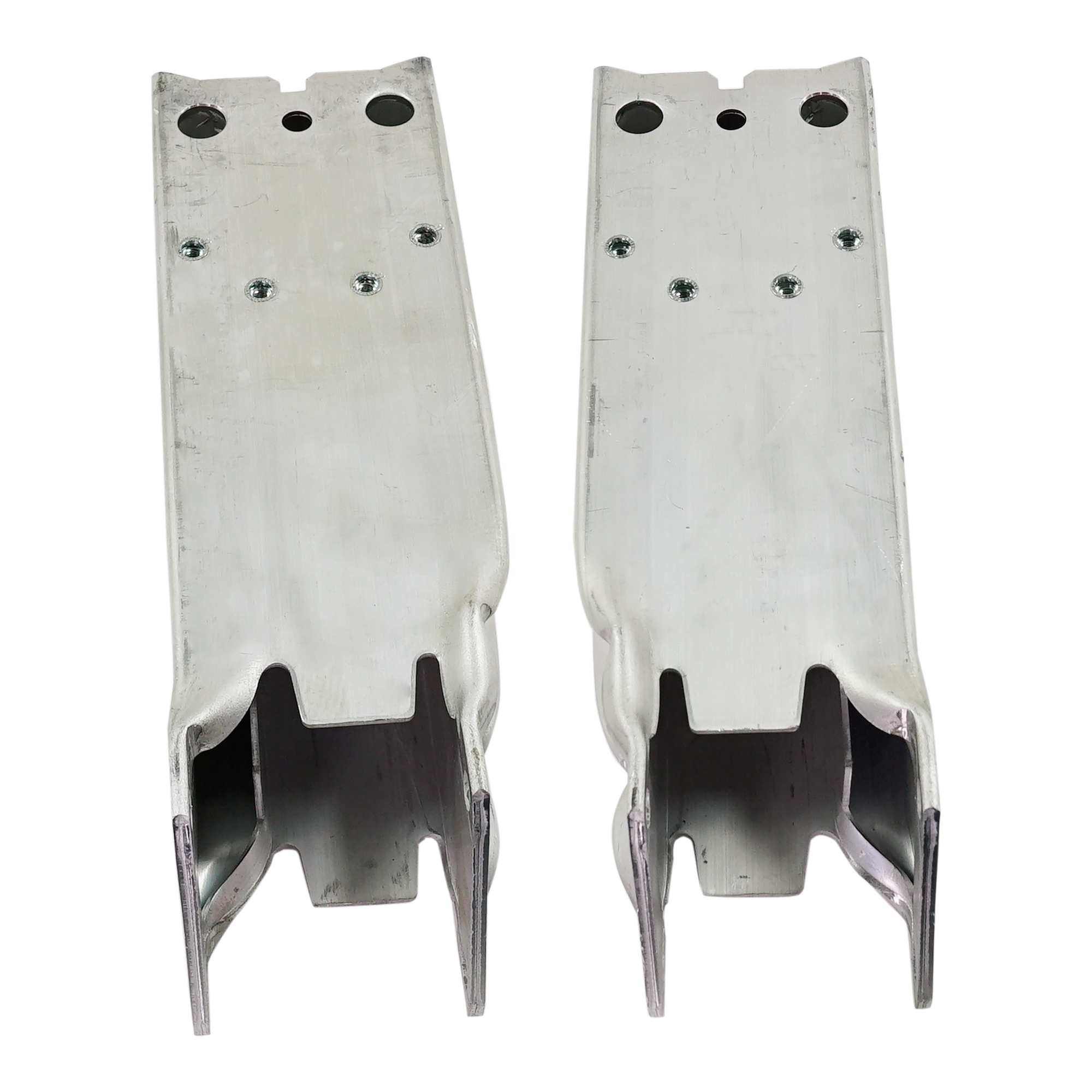 AM X1-16-22 COOPER COUNTRYMAN 17-24 FRONT BUMPER BRACKET RH AND LH Aluminum CAPA SKU SET RB01310027 Partslink BM1066113 BM1067113 OEM 51117406387-51117406388