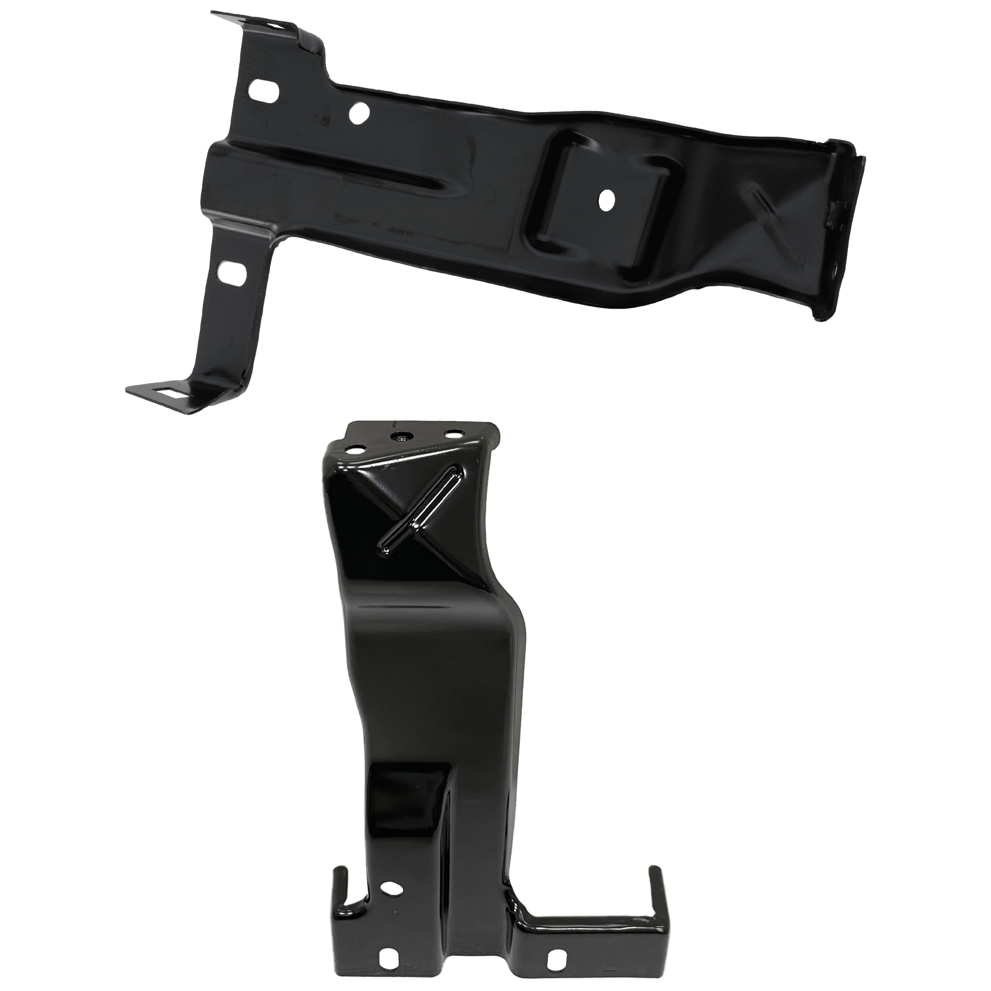 AM ENVISION 21-23 FRONT BUMPER BRACKET RH AND LH Support Steel SKU SET RB01310035 Partslink GM1063138 GM1062138 OEM 84754213-84754212