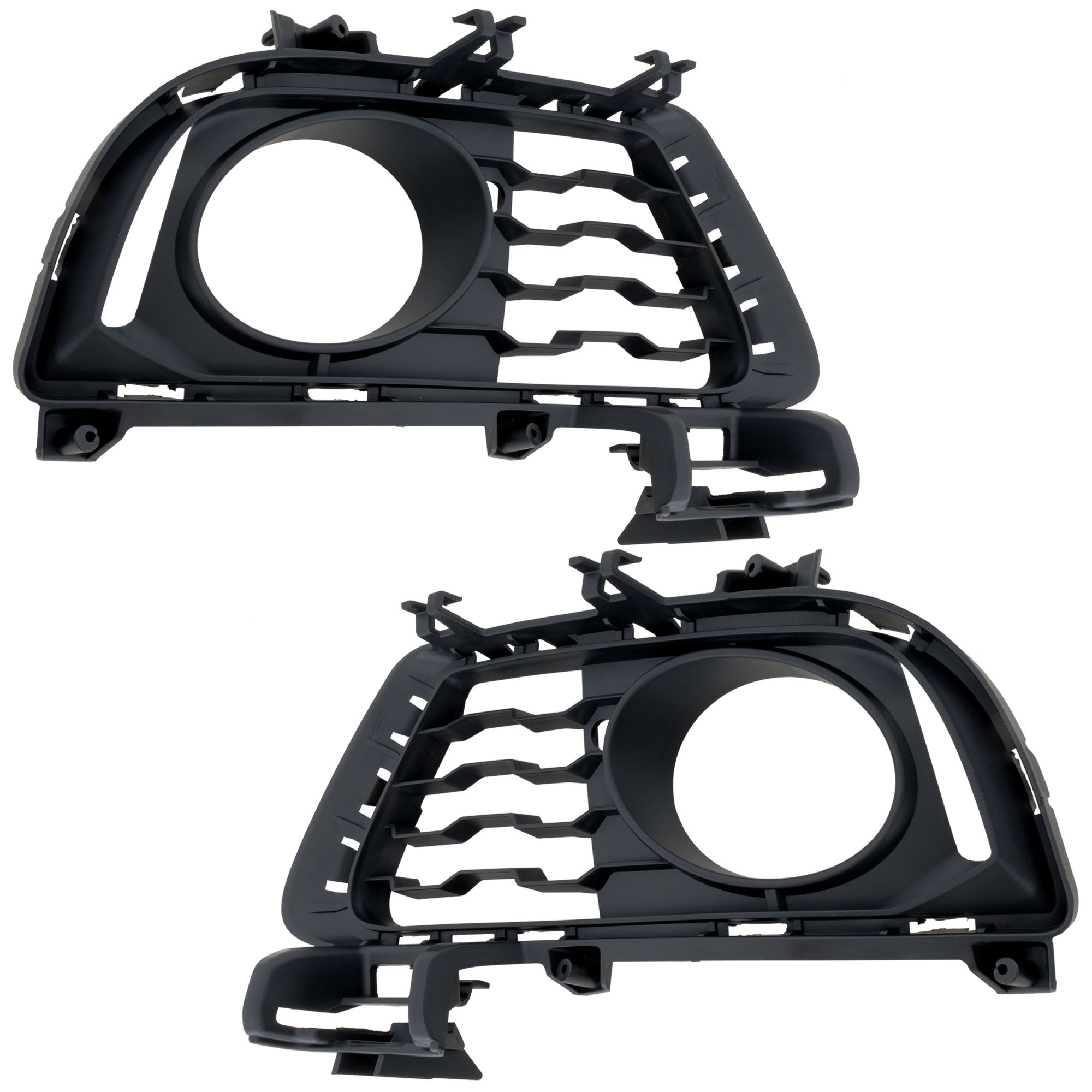 AM 3 SERIES GT 14-19 FRONT BUMPER GRILLE RH AND LH Black w M Sport Package SKU SET RB01530071 Partslink BM1039155 BM1038155 OEM 51118057324-51118057323