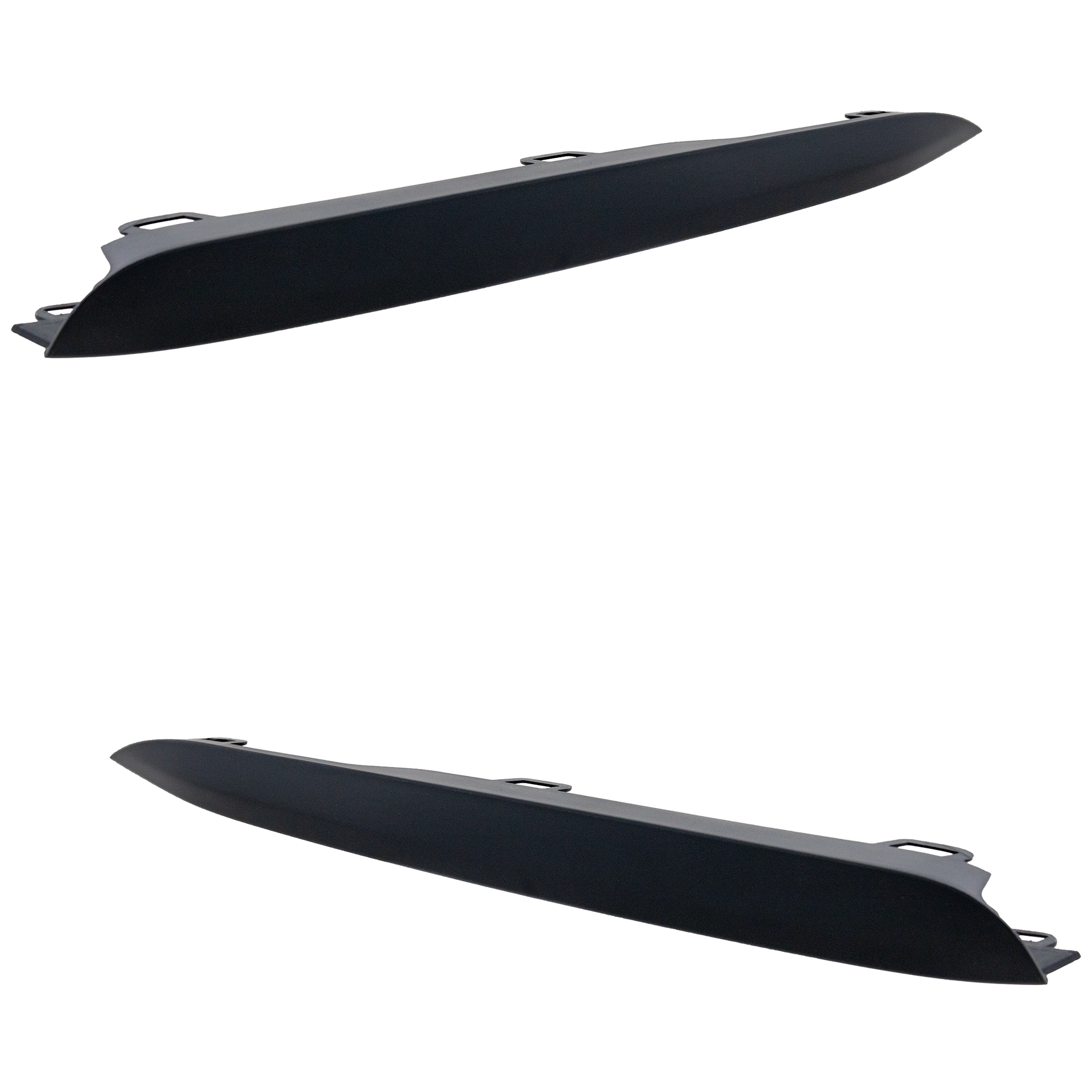 AM 3 SERIES 16-19 FRONT BUMPER GRILLE MOLDING RH AND LH Lower Textured Black Modern Standard Line w o M Sport Package 16-18 Sedan Wagon SKU SET RB01540001 Partslink BM1047138 BM1046138 OEM 51117397616-51117397615