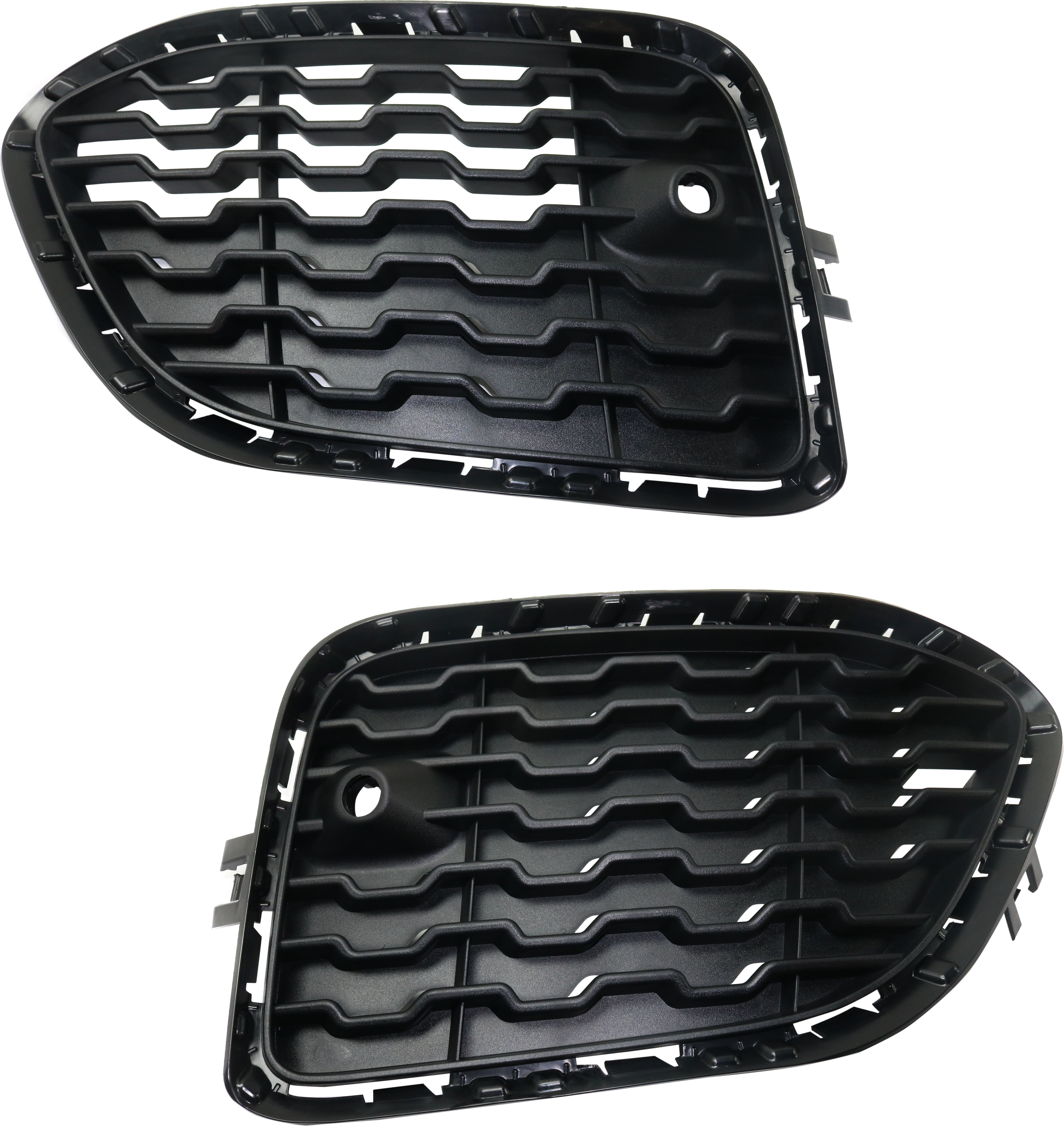 AM X3-15-17 X4-15-18 FRONT BUMPER GRILLE RH AND LH Textured Black SKU SET RB01550009 Partslink BM1038192 BM1039192 OEM 51118056941-51118056938-511180