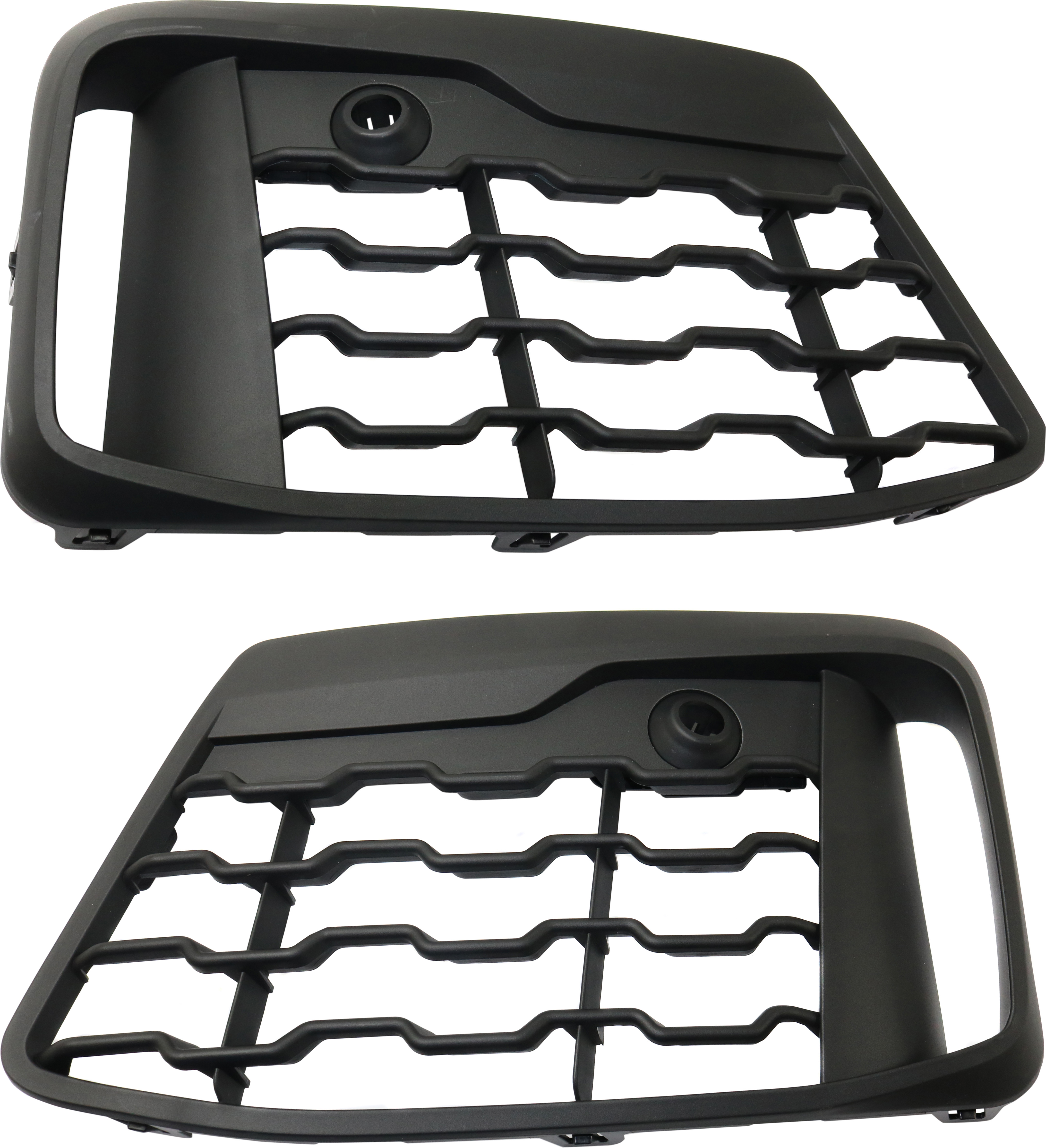 AM X1-17-19 FRONT BUMPER GRILLE RH AND LH Primed SKU SET RB01550011 Partslink BM1039176 BM1038176 OEM 51118072776-51118072775