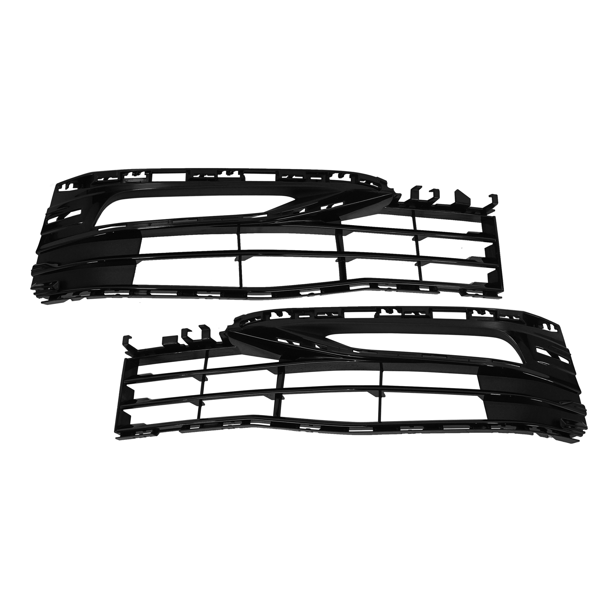 AM 5 SERIES 17-20 FRONT BUMPER GRILLE RH AND LH w o M Package w Luxury Package SKU SET RB01550031 Partslink BM1038195 BM1039195 OEM 51117385277-51117385278