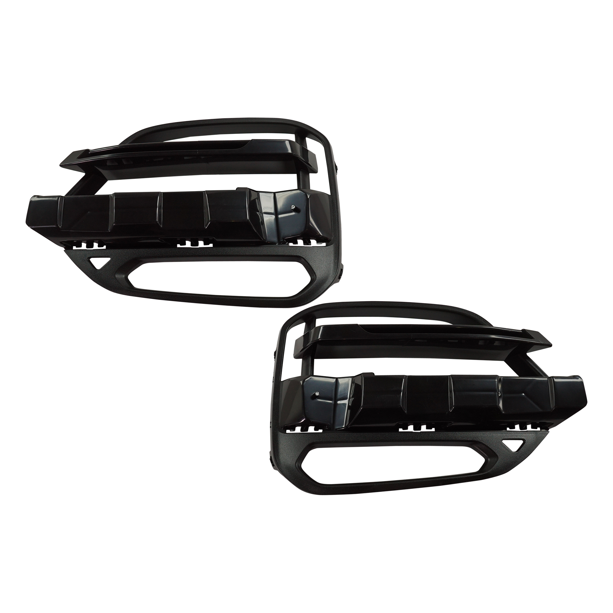 AM X3-18-21 FRONT BUMPER GRILLE RH AND LH w o M Sport Package w o Park Distance Control Sensor Holes 30i Model SKU SET RB01550037 Partslink BM1039208 BM1038208 OEM 51117422946-51117422945