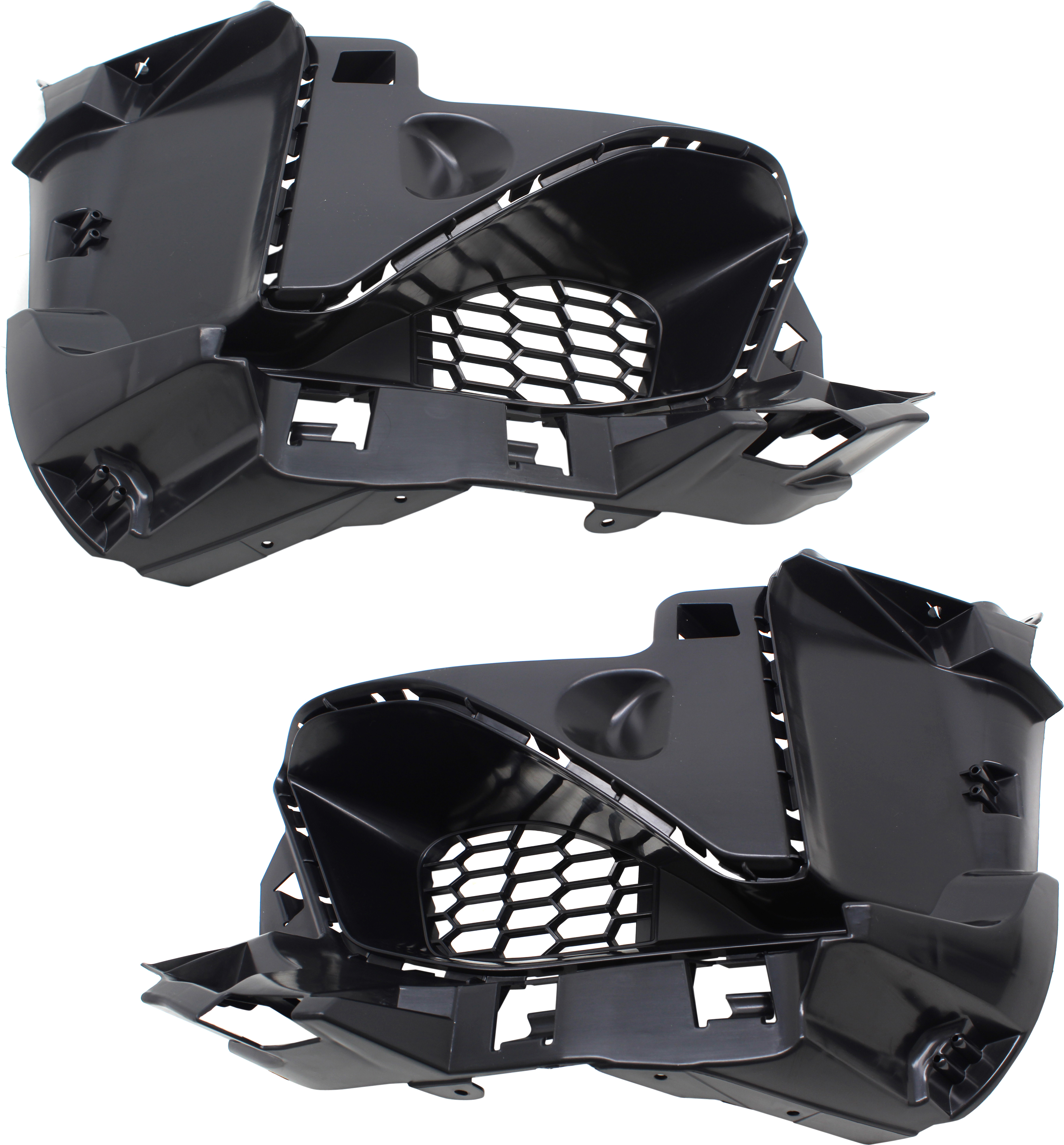 AM M2-16-17 FRONT BUMPER SUPPORT RH AND LH Outer Cover SKU SET RB01910003 Partslink BM1043117 BM1042117 OEM 51118067022-51118067021