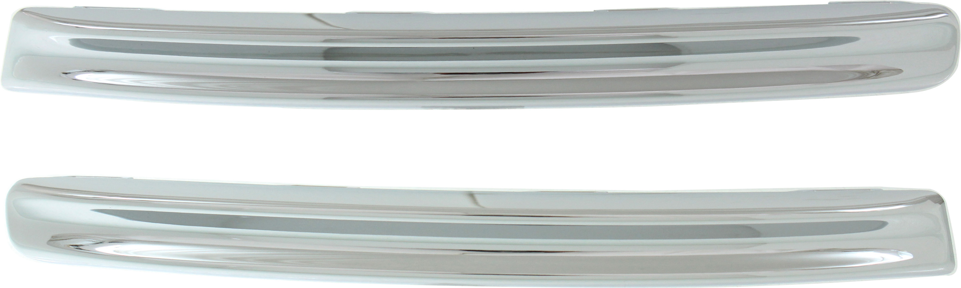 AM GLE300D GLE350D 16-16 GLE350-16-18 FRONT BUMPER GRILLE MOLDING RH AND LH Outer Chrome w o Sport Pkg SKU SET RB02030003 Partslink MB1047135 MB1046135 OEM 292885027464-292885017464