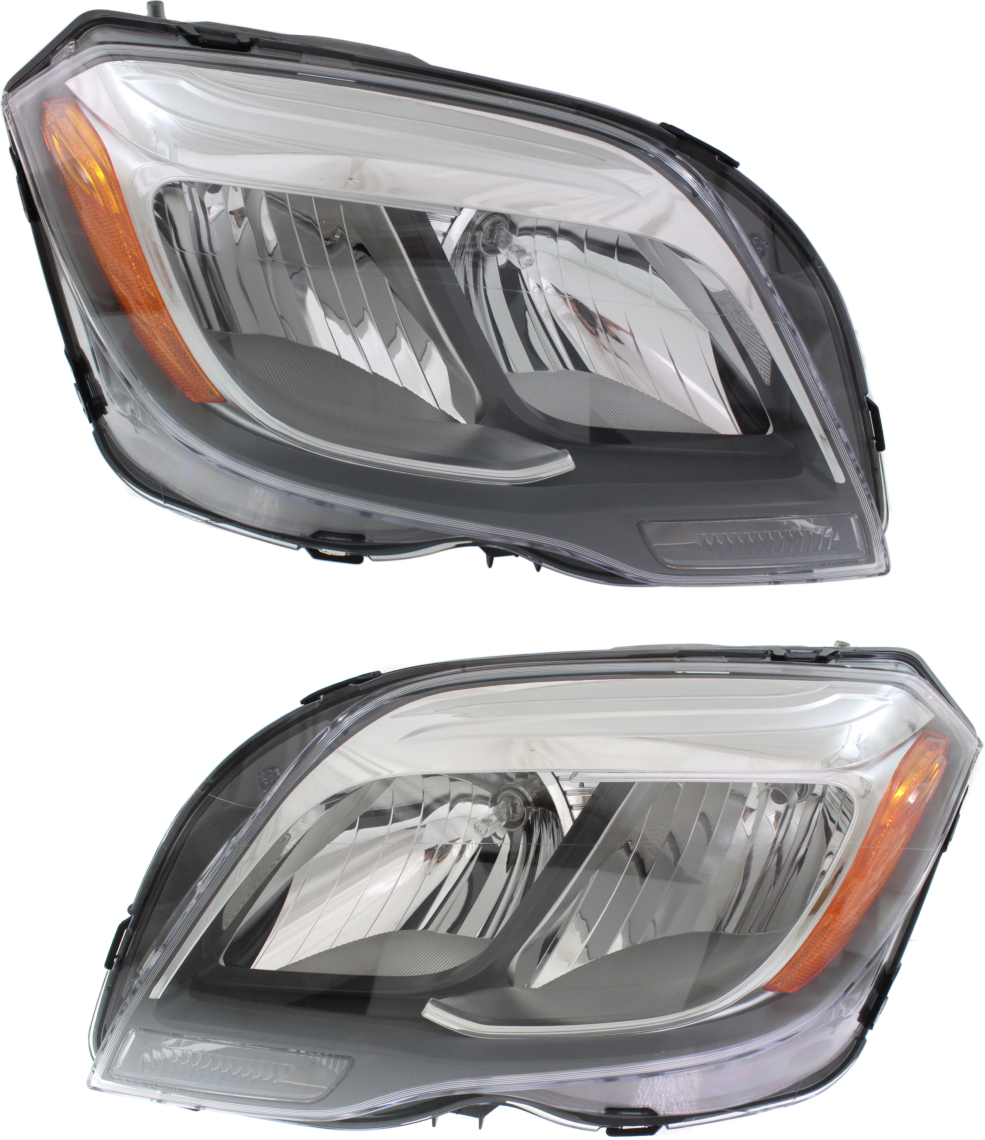 AM GLK CLASS 13-15 HEAD LAMP RH AND LH Assembly Halogen SKU SET RB10010009 Partslink MB2503203 MB2502203 OEM 2048204239-2048204139