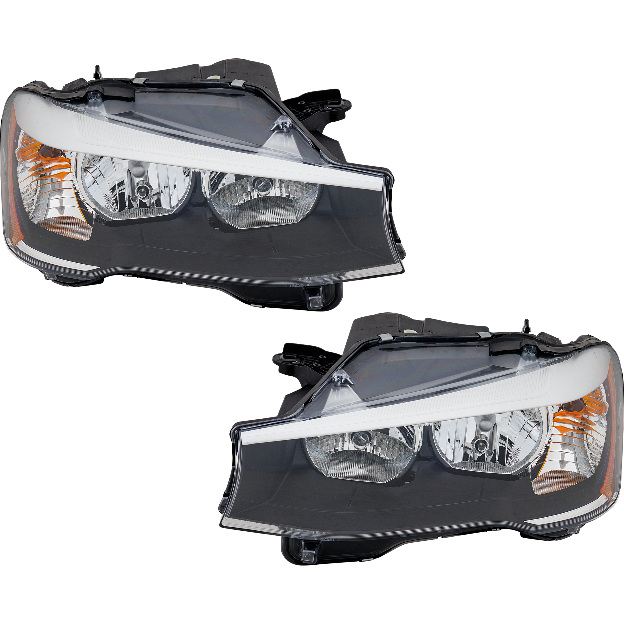 AM X3-15-17 X4-15-18 HEAD LAMP RH AND LH Assembly Halogen SKU SET RB10010011 OEM 63117334074 PFM 63117334073 PF