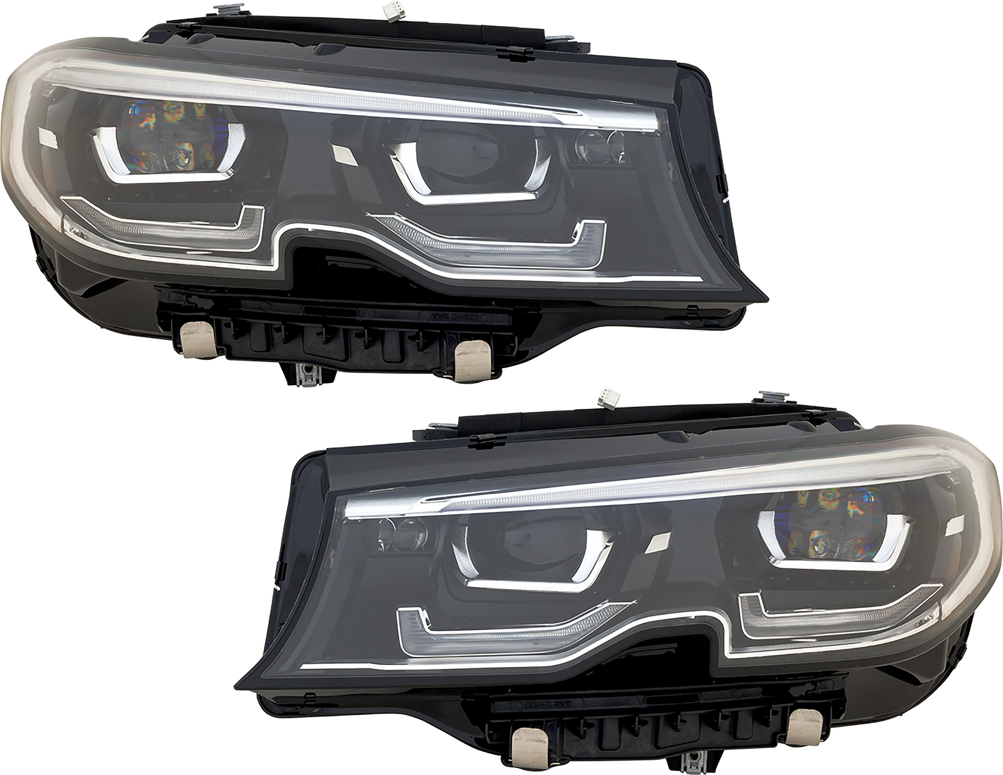 AM 3 SERIES 19-22 HEAD LAMP RH AND LH Assembly LED w Adaptive Headlight w o Shadow Line SKU SET RB10010063A OEM 63118496160 PFM 63118496159 PF