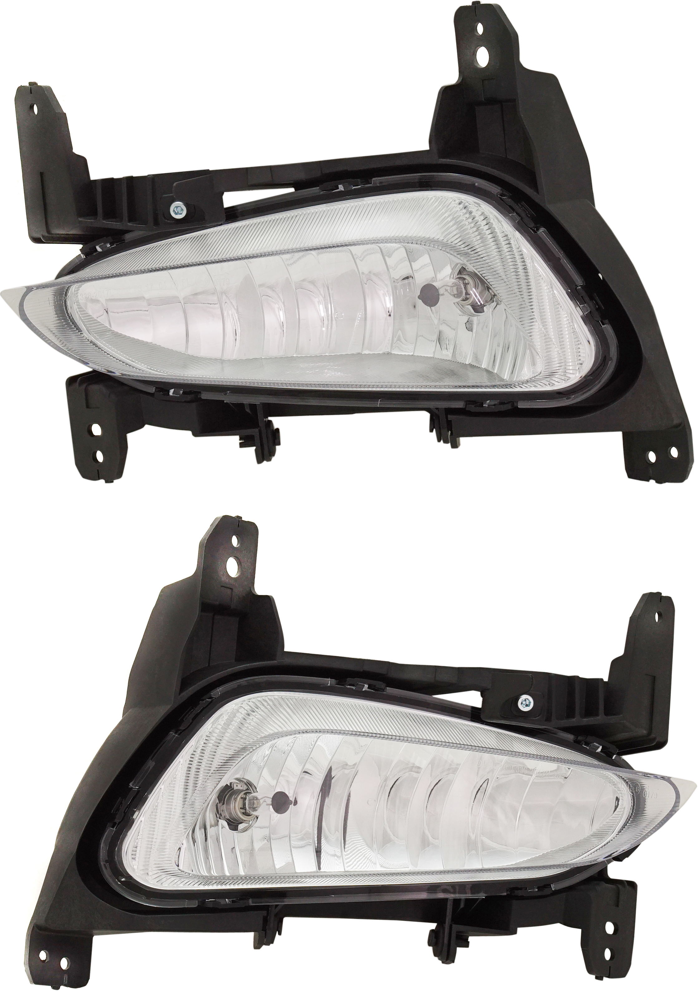 AM ENCORE 17-20 FRONT FOG LAMP RH AND LH Assembly Halogen Type 1 CAPA SKU SET RB10750011Q Partslink GM2592321C GM2593321C OEM 42503052-42536910