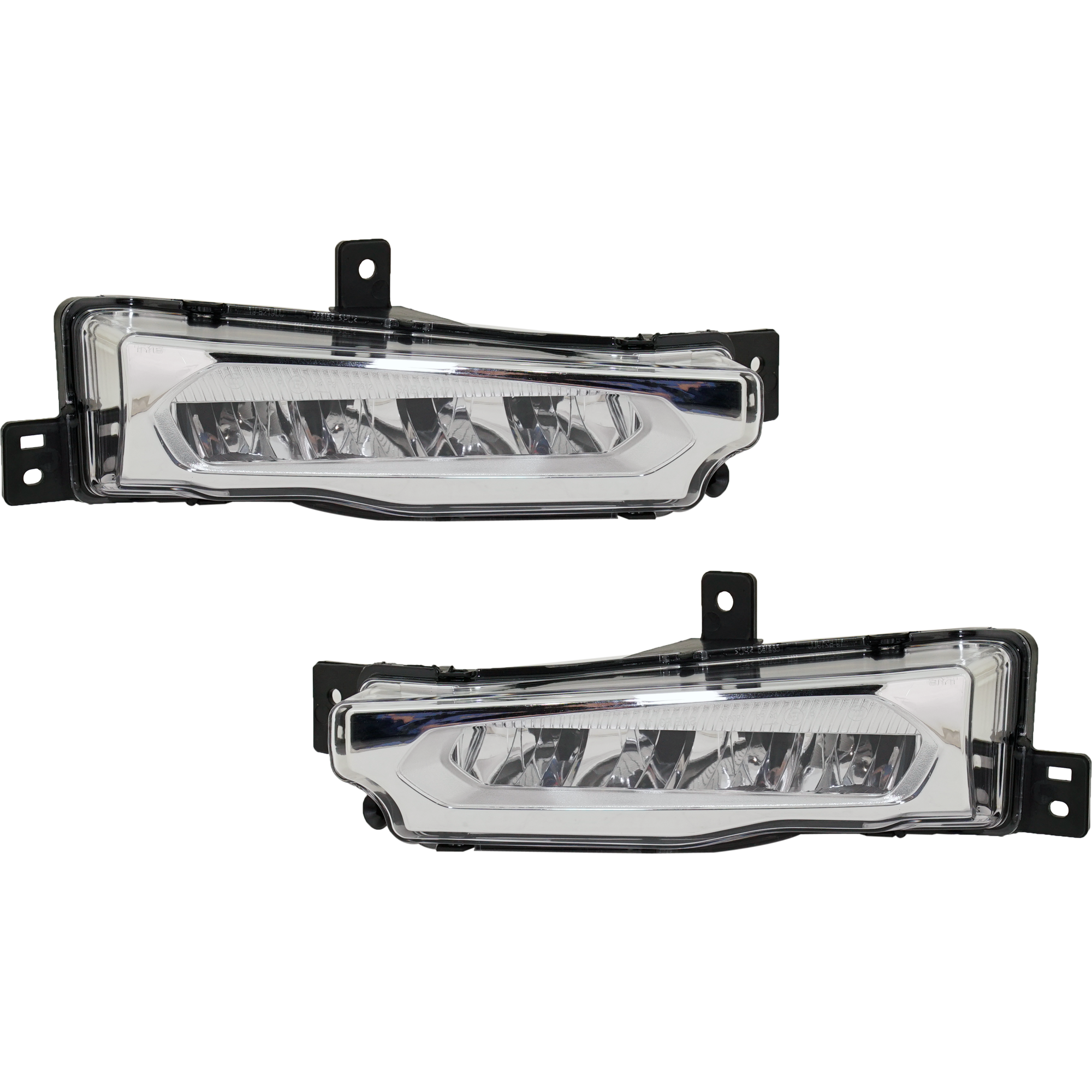 AM X3-18-19 X4-19-19 FRONT FOG LAMP RH AND LH Assembly LED SKU SET RB10750015 Partslink BM2592155 BM2593155 OEM 63177412527-63177412528