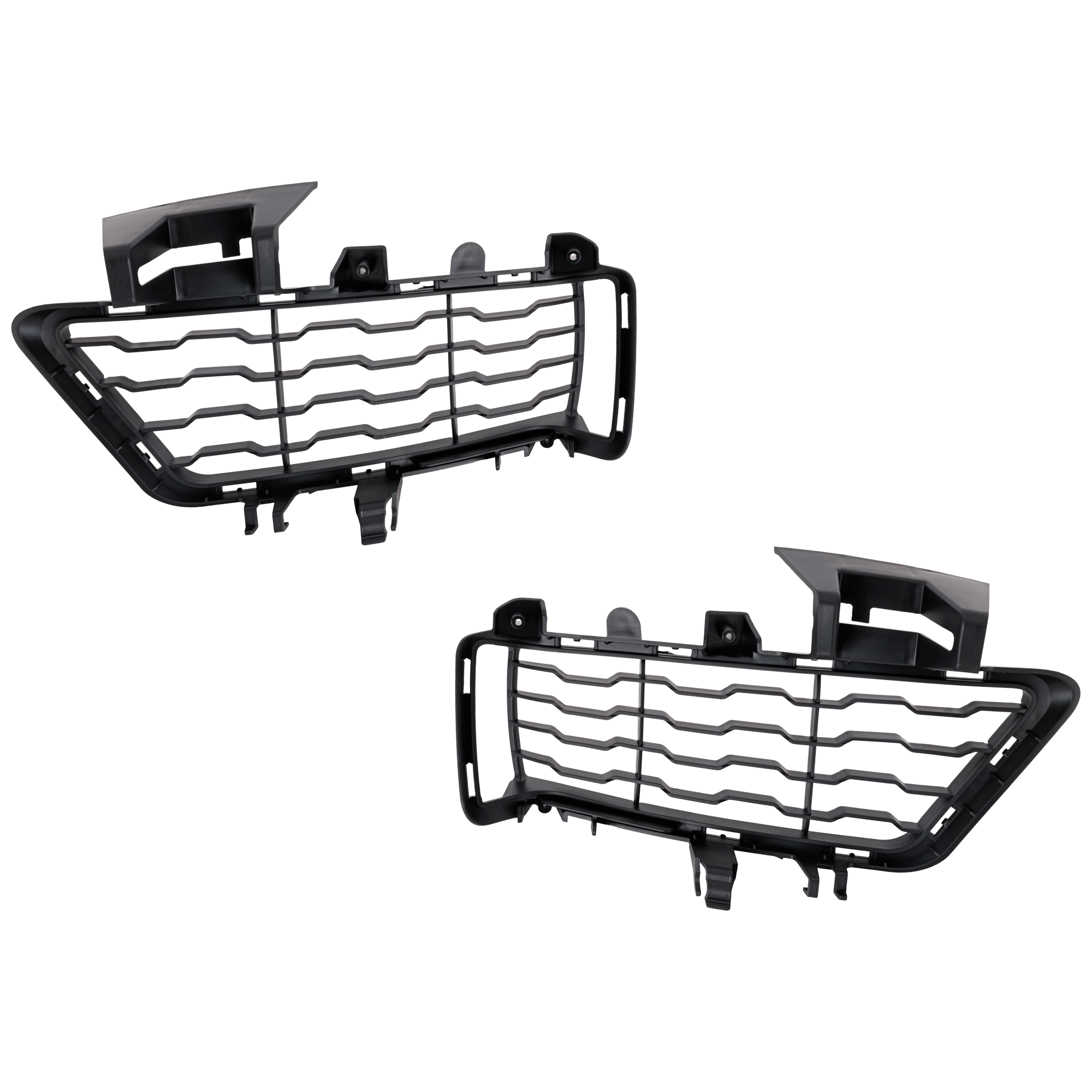 AM 3 SERIES 16-17 FOG LAMP COVER RH AND LH Textured Black w M Race Sedan SKU SET RB10770009 Partslink BM1038179 BM1039179 OEM 51118068125-51118068126